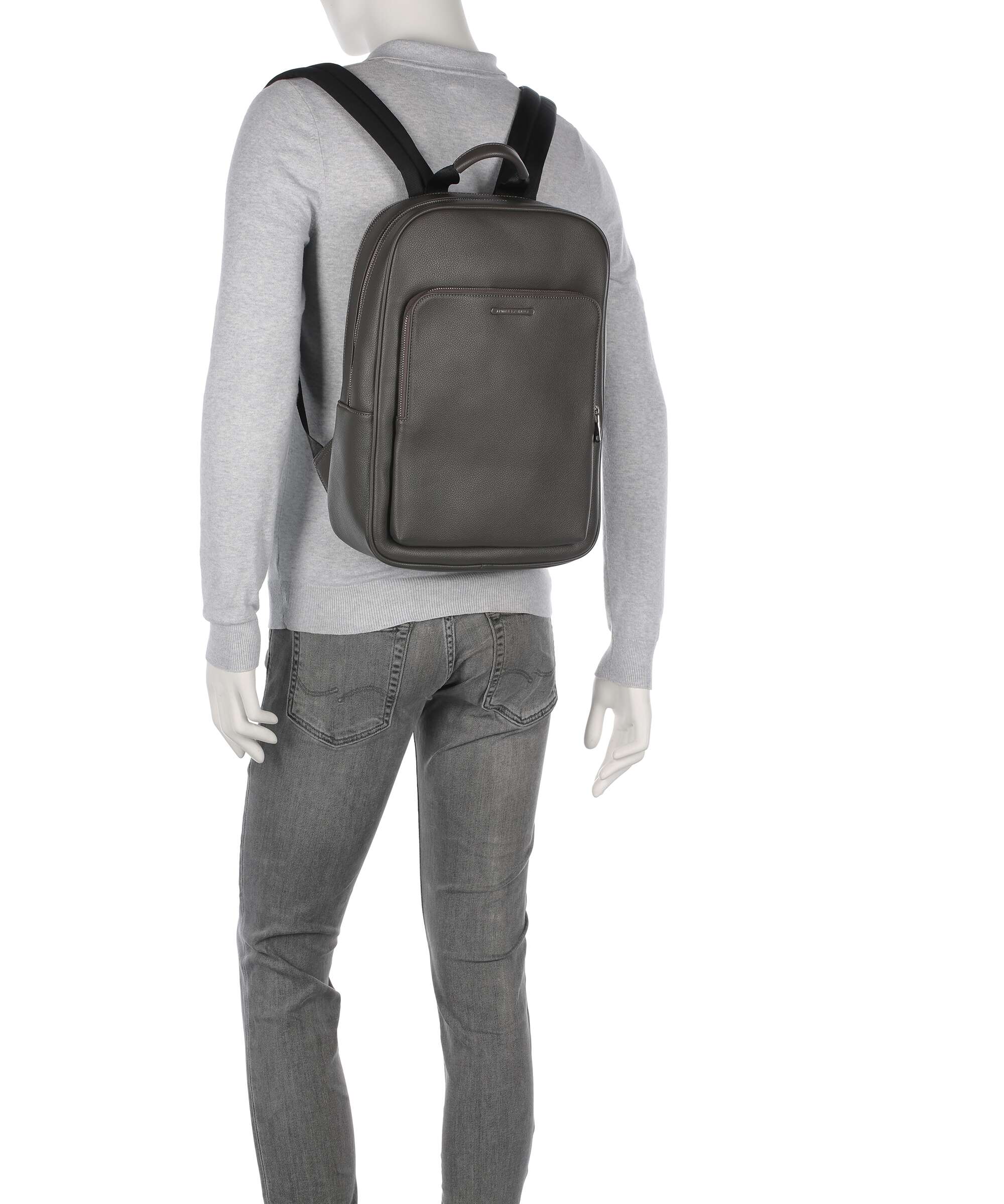 Armani Exchange Okinawa Backpack dark gull gray - Image 3