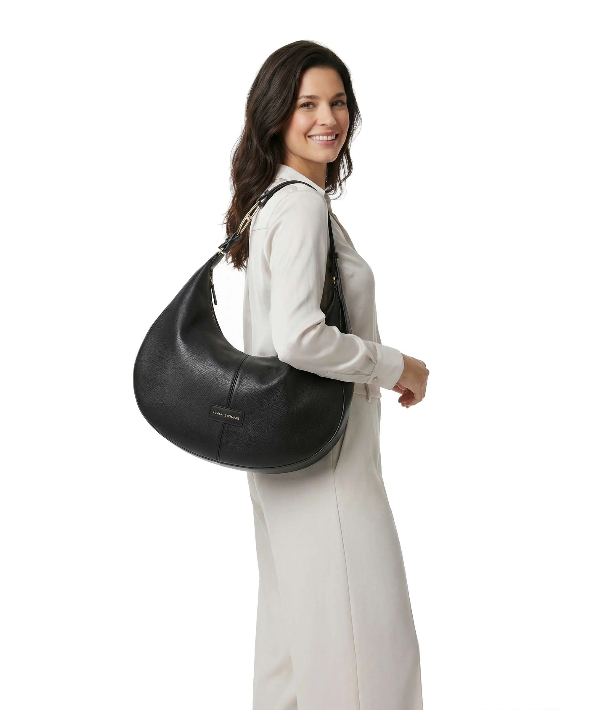 Armani Exchange Polly L Hobo bag black - Image 3
