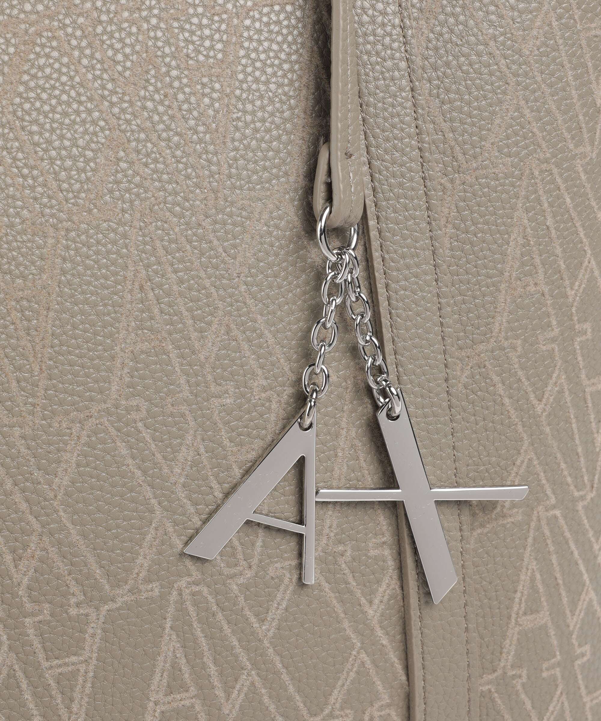Armani Exchange Silvye Tote bag brown bass - Image 4