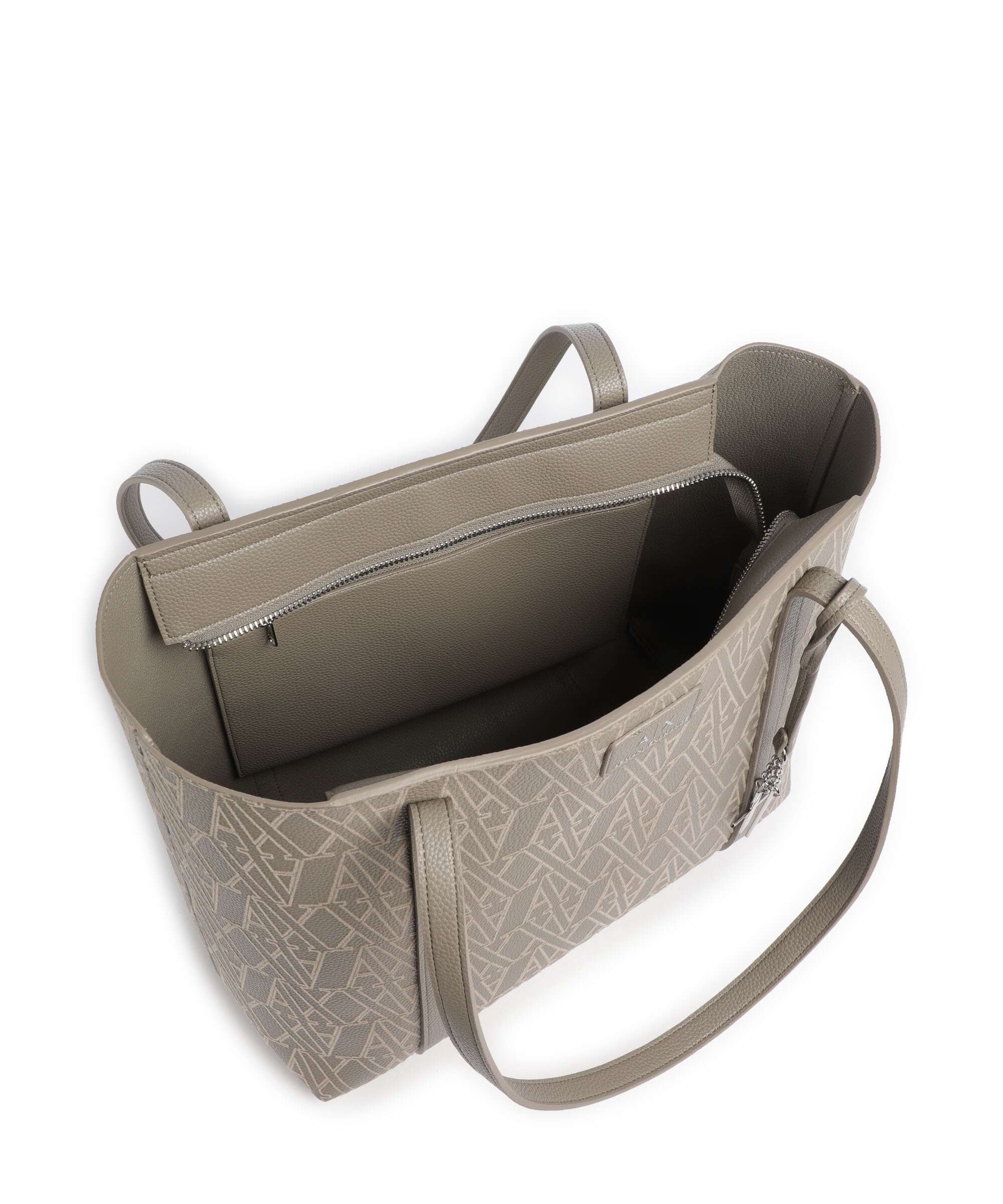 Armani Exchange Silvye Tote bag brown bass - Image 6