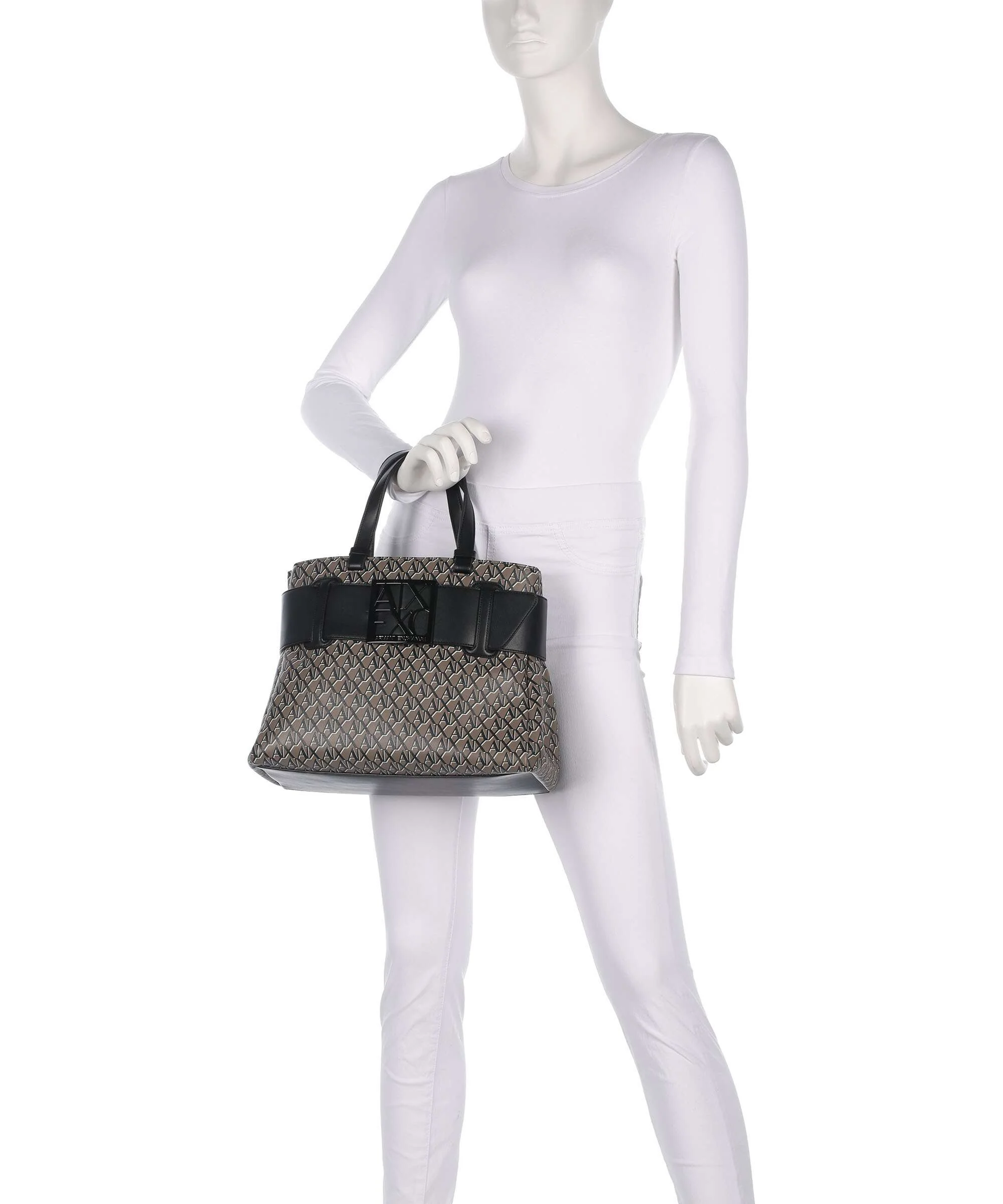 Armani Exchange Susy Soft Handbag brown bass/black - Image 3