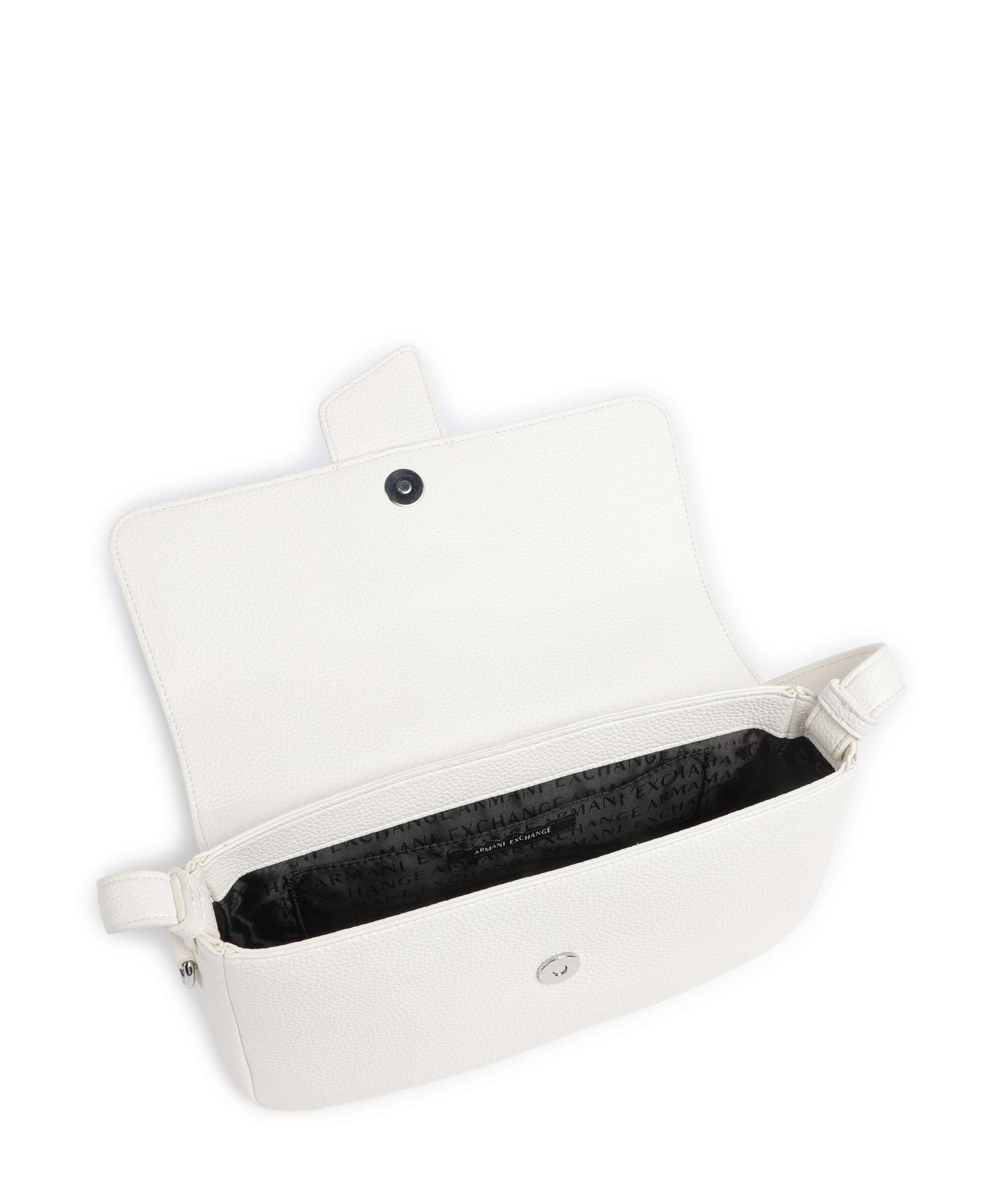 Armani Exchange Susy Soft Shoulder bag off white - Image 6