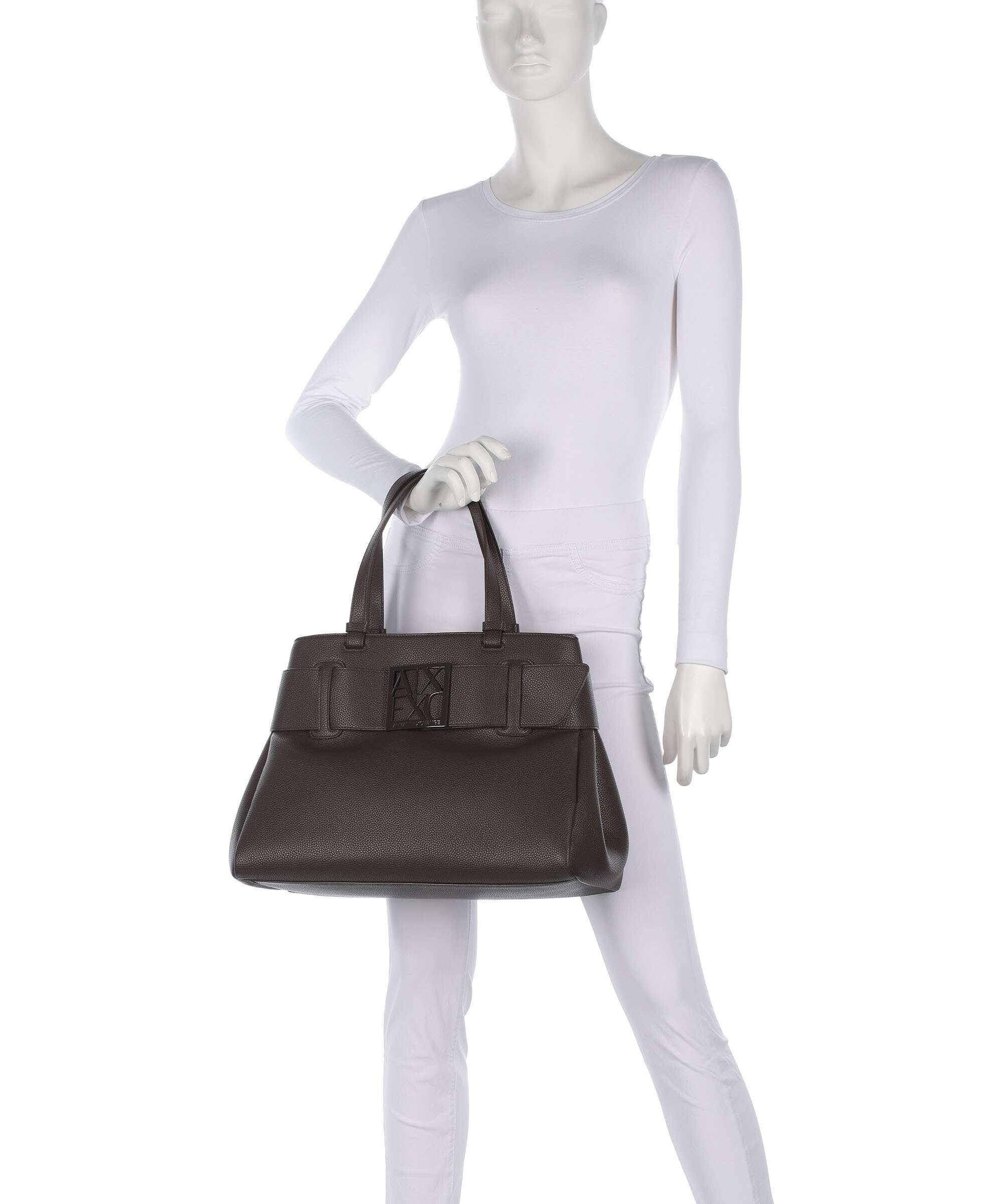 Armani Exchange Susy Soft Tote bag dusk shade - Image 3