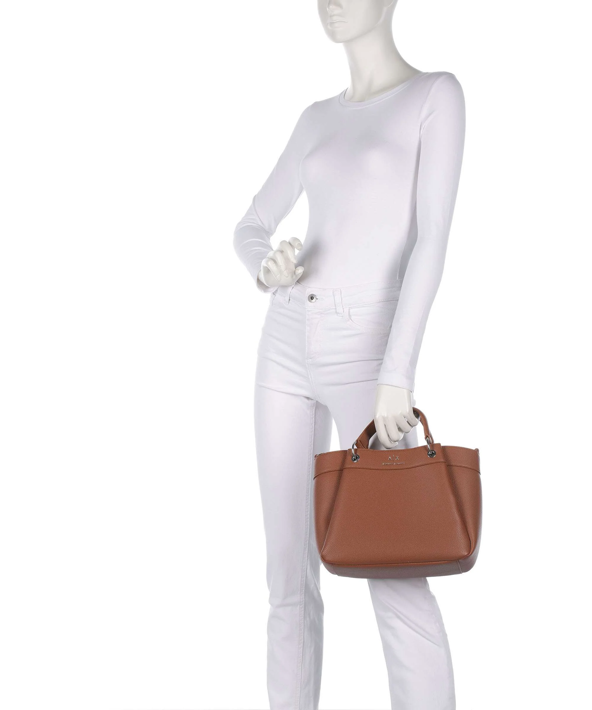 Armani Exchange Wave M Handbag whisky - Image 3
