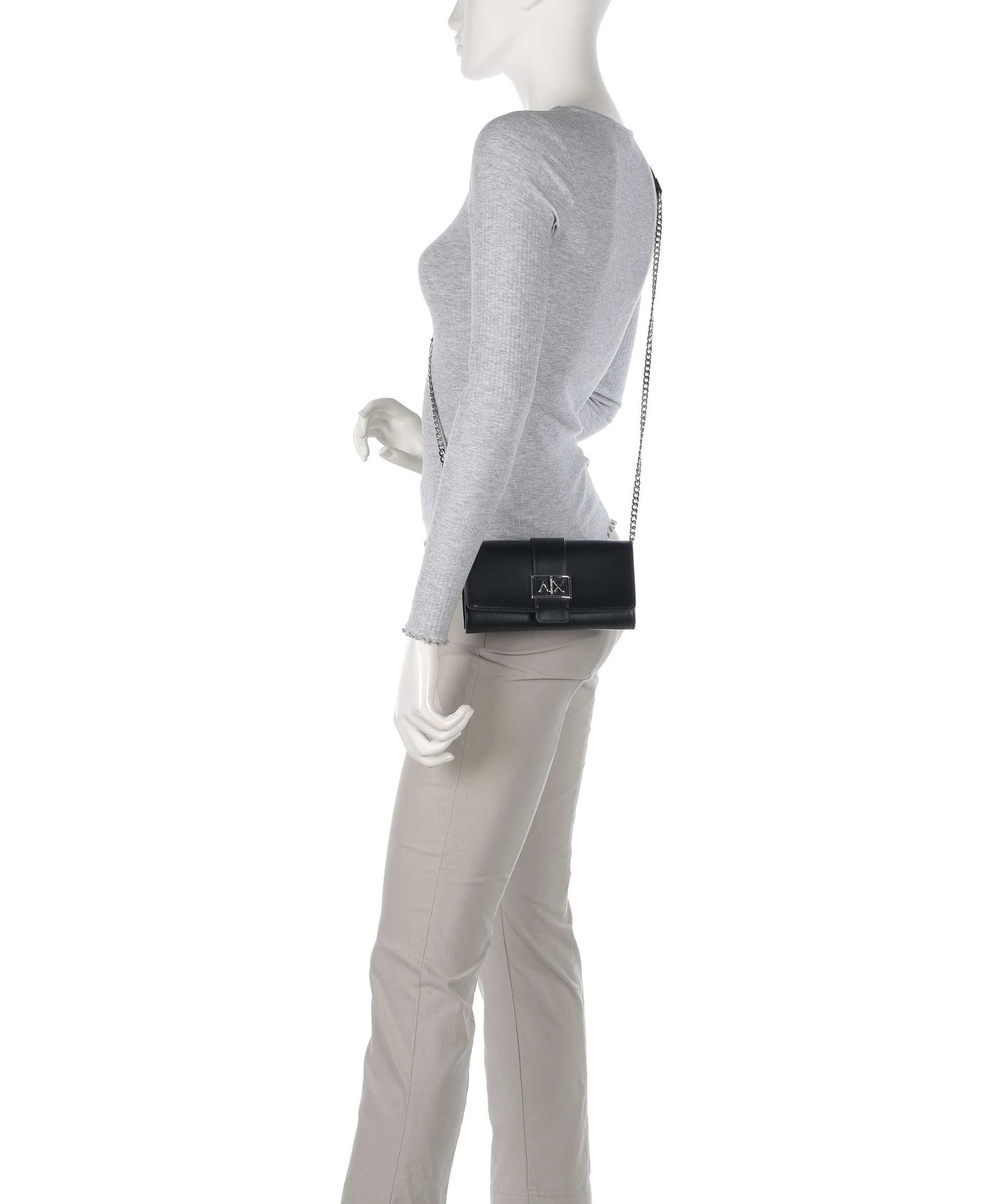 Armani Exchange Wonder Crossbody bag black - Image 3