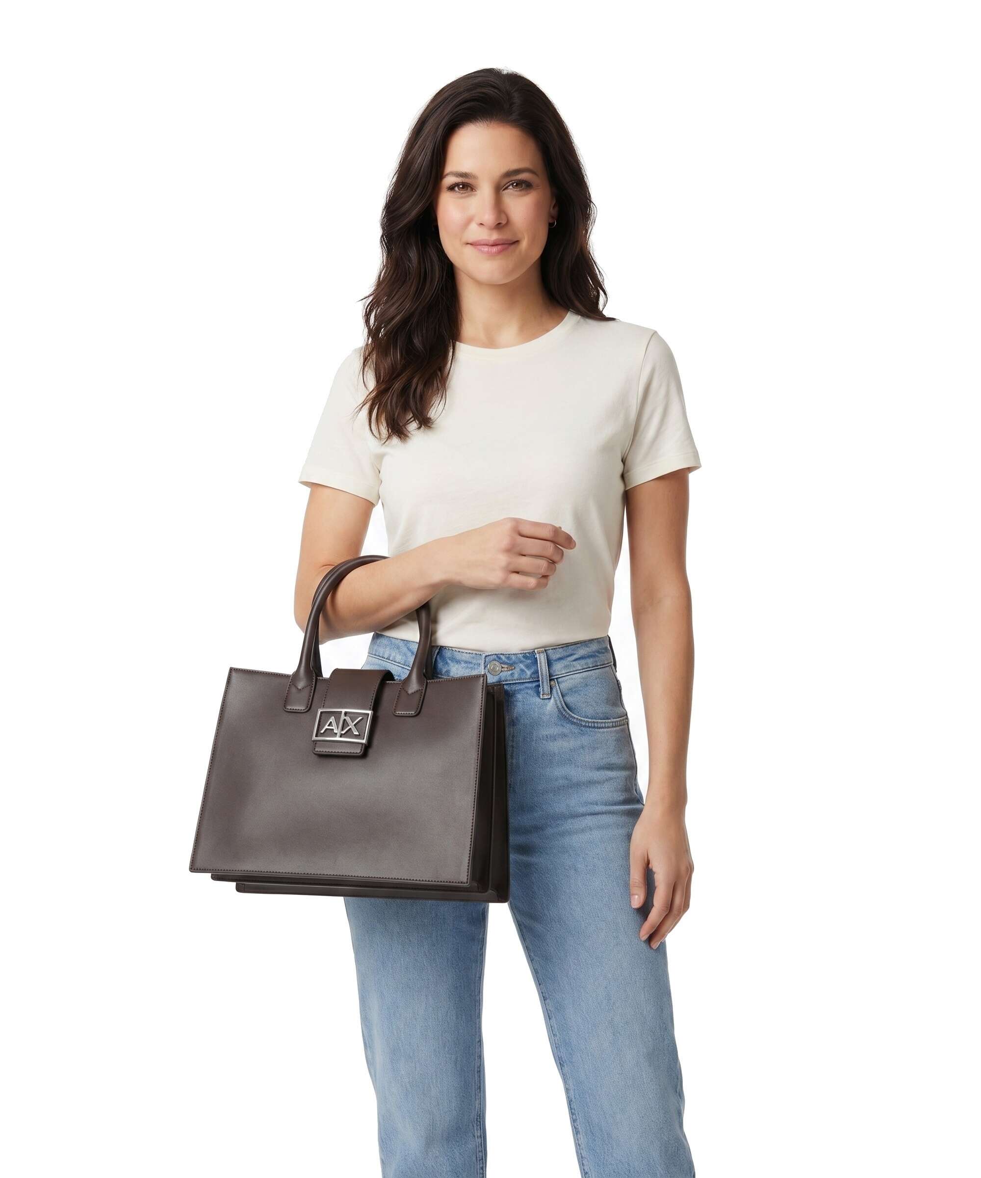 Armani Exchange Wonder M Handbag dusk shade - Image 3