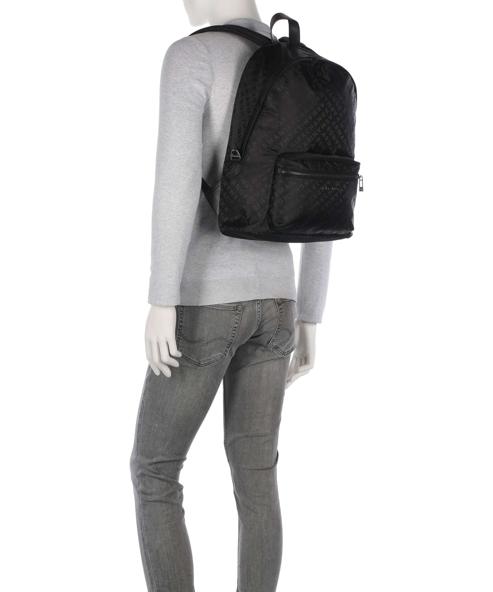 Armani Exchange Xavier Backpack black - Image 3