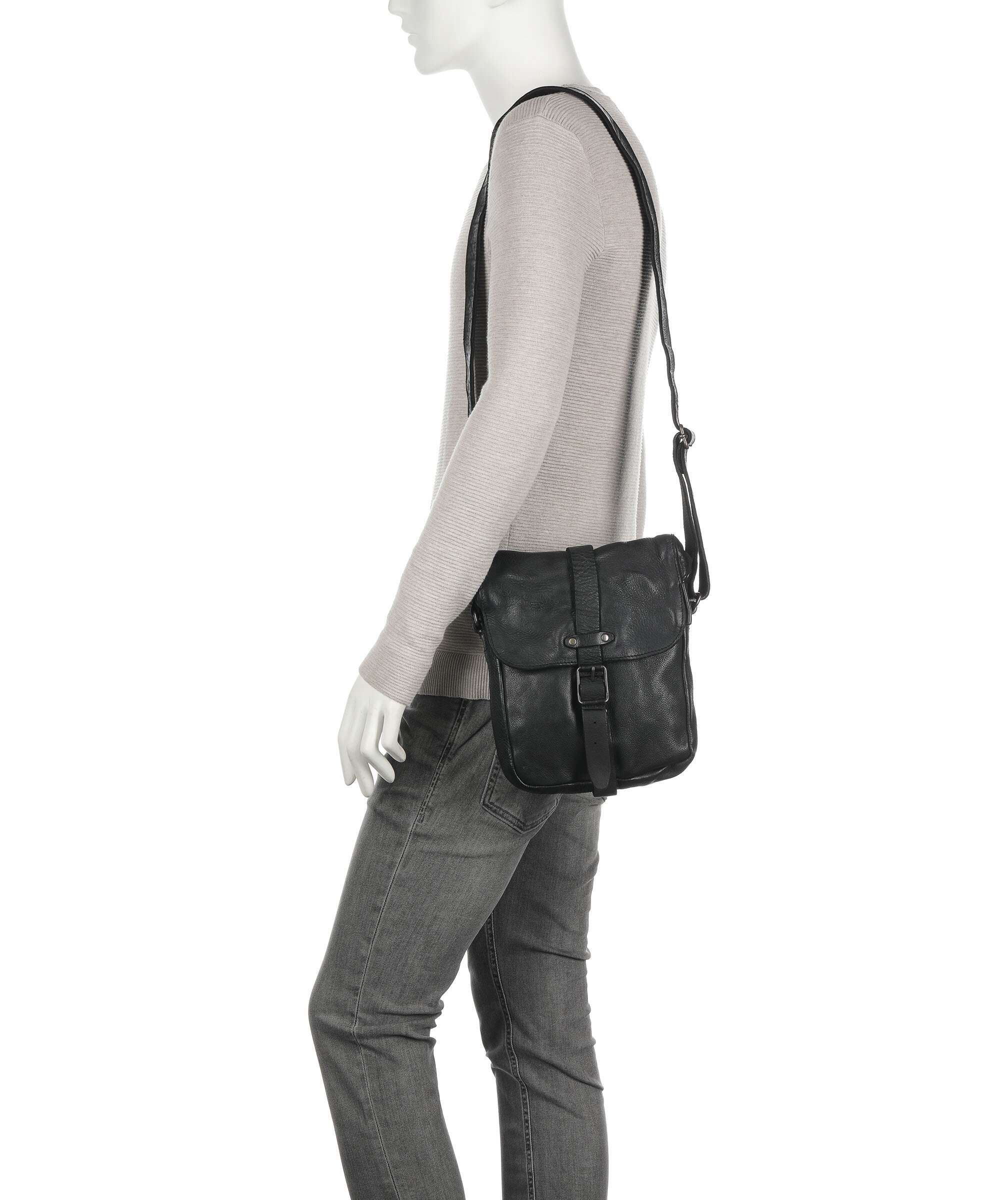 Aunts & Uncles Barbershop Goatee Crossbody bag charcoal black - Image 3