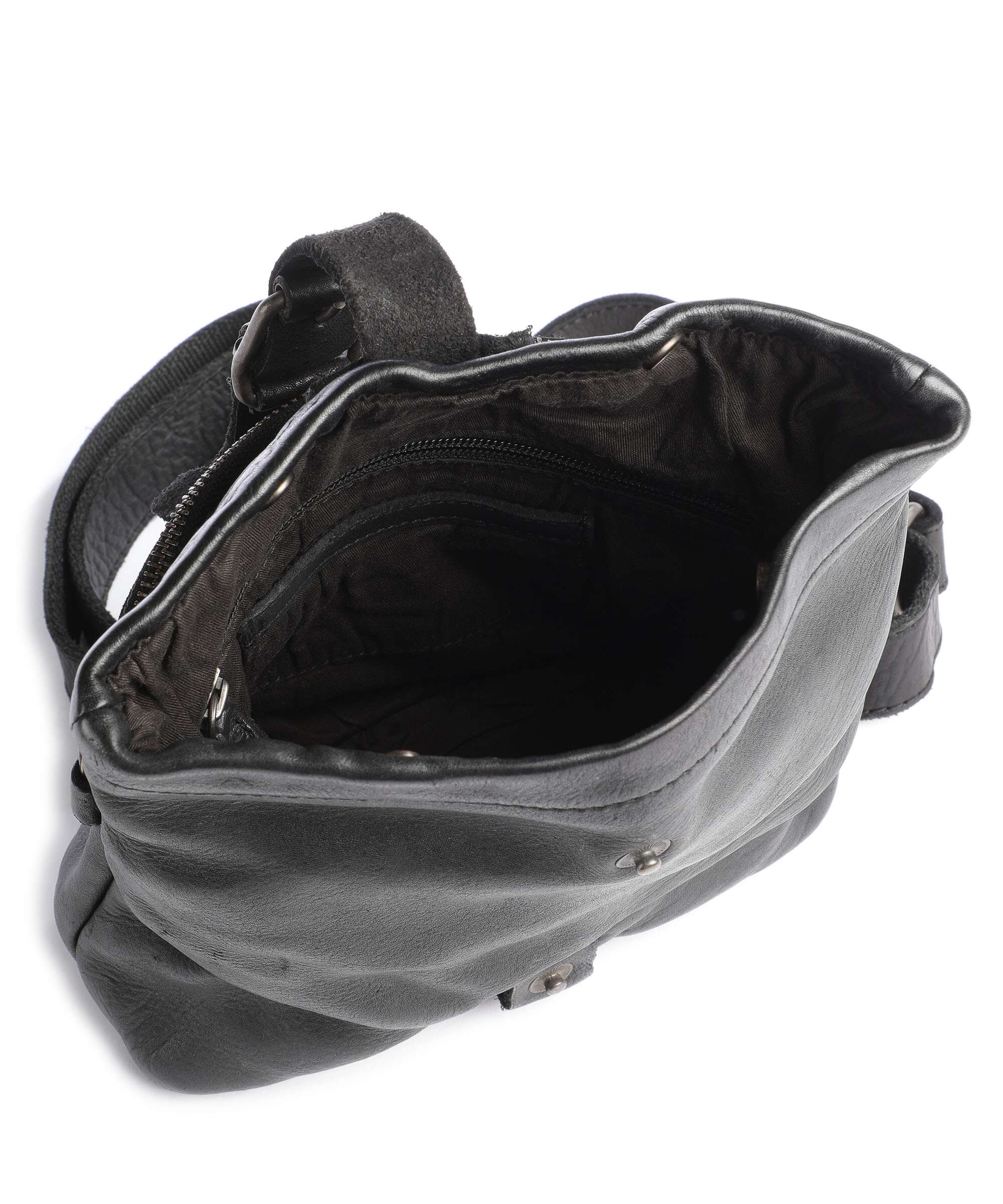 Aunts & Uncles Barbershop Stubble Crossbody bag charcoal black - Image 6