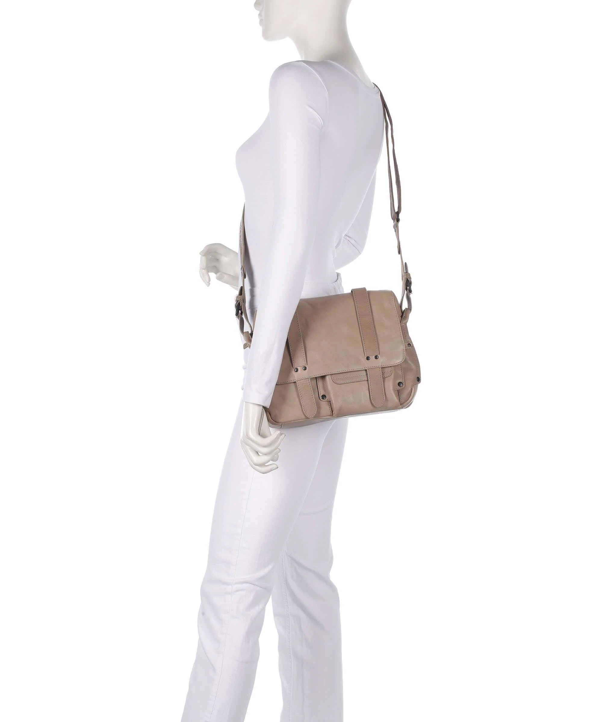 Aunts & Uncles Grandma's Luxury Club Miss Applepie Crossbody bag vintage khaki - Image 3