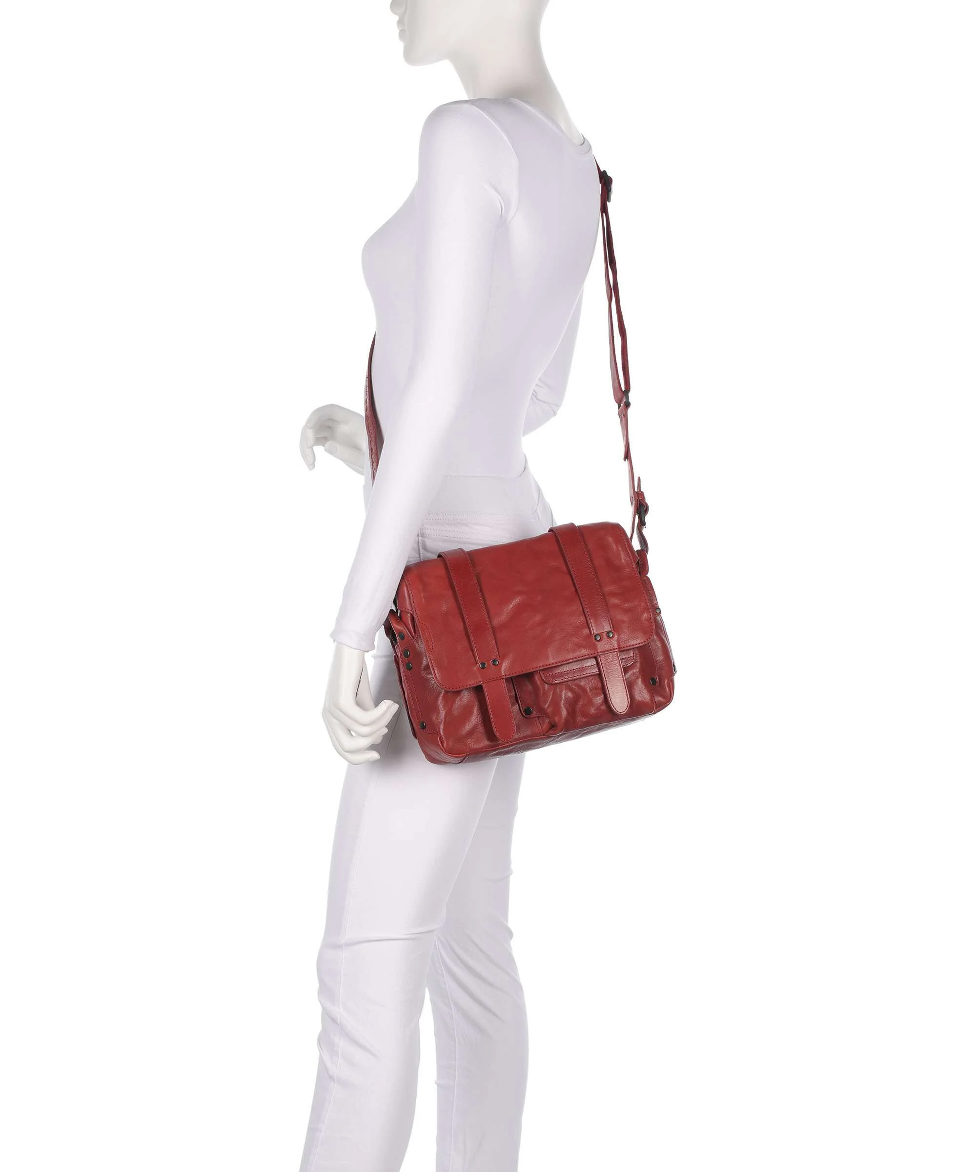 Aunts & Uncles Grandma's Luxury Club Miss Applepie Crossbody bag intense rust - Image 3