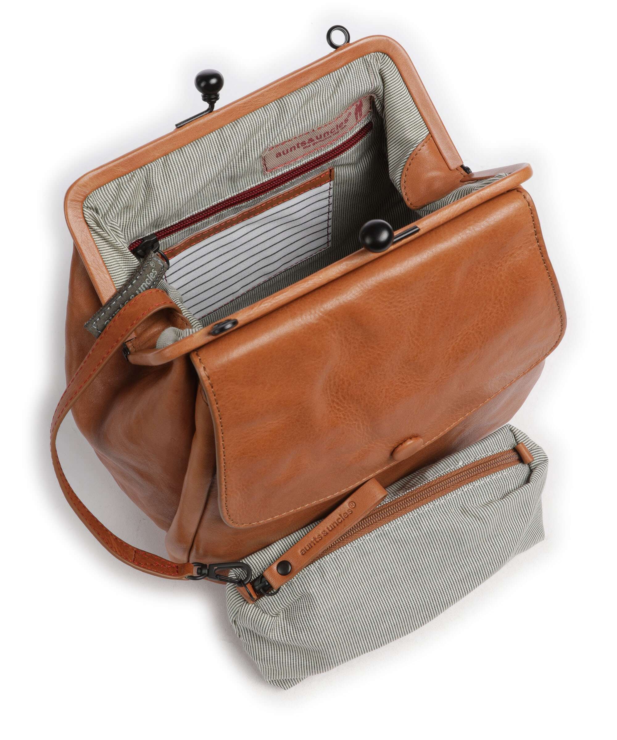 Aunts & Uncles Grandma's Luxury Club Mrs. Cake Pop Crossbody bag caramel - Image 6