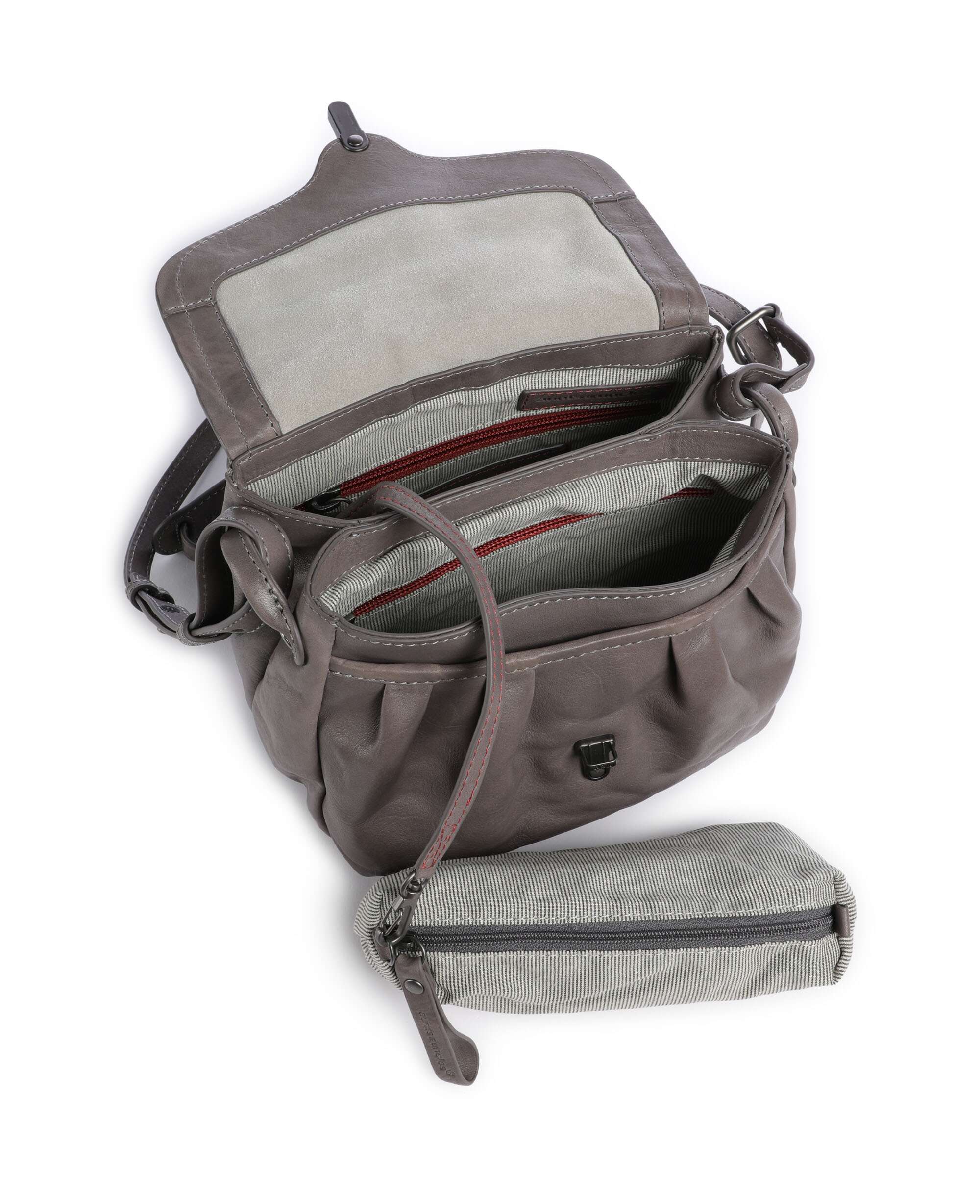 Aunts & Uncles Grandma's Luxury Club Mrs. Coconut Cake Crossbody bag oyster grey - Image 6