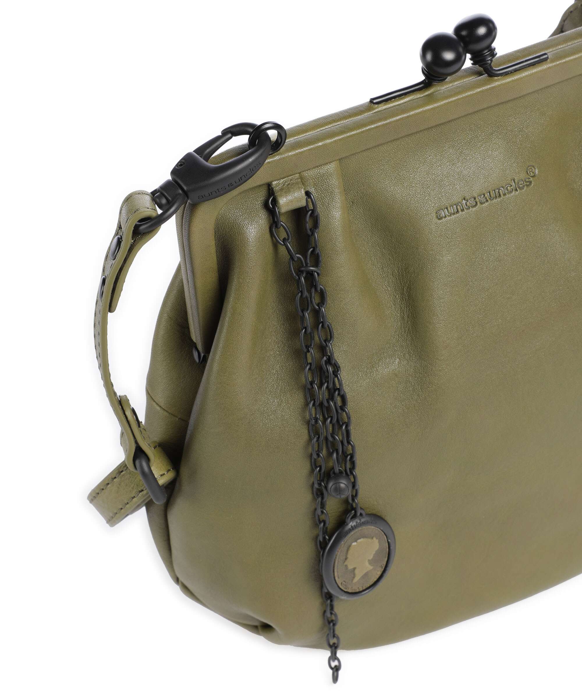 Aunts & Uncles Grandma's Luxury Club Mrs. Fortune Cookie Crossbody bag olive branch - Image 4