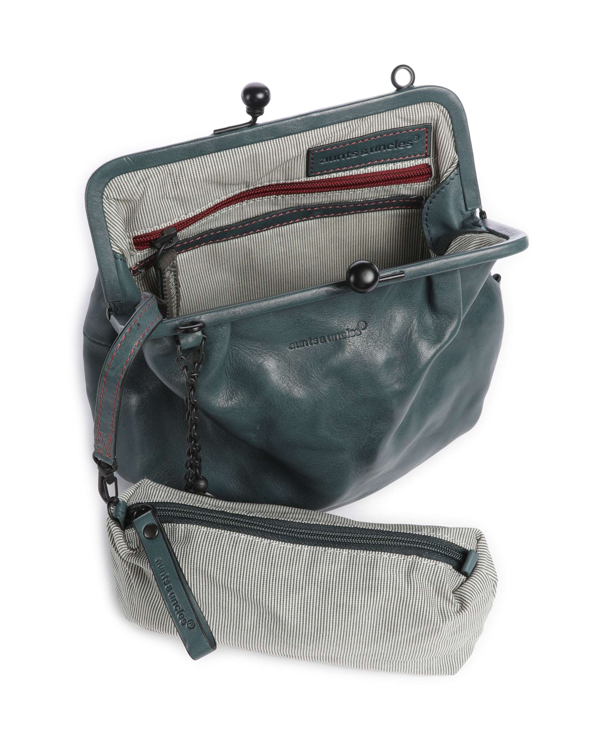Aunts & Uncles Grandma's Luxury Club Mrs. Fortune Cookie Crossbody bag kelp forest - Image 6