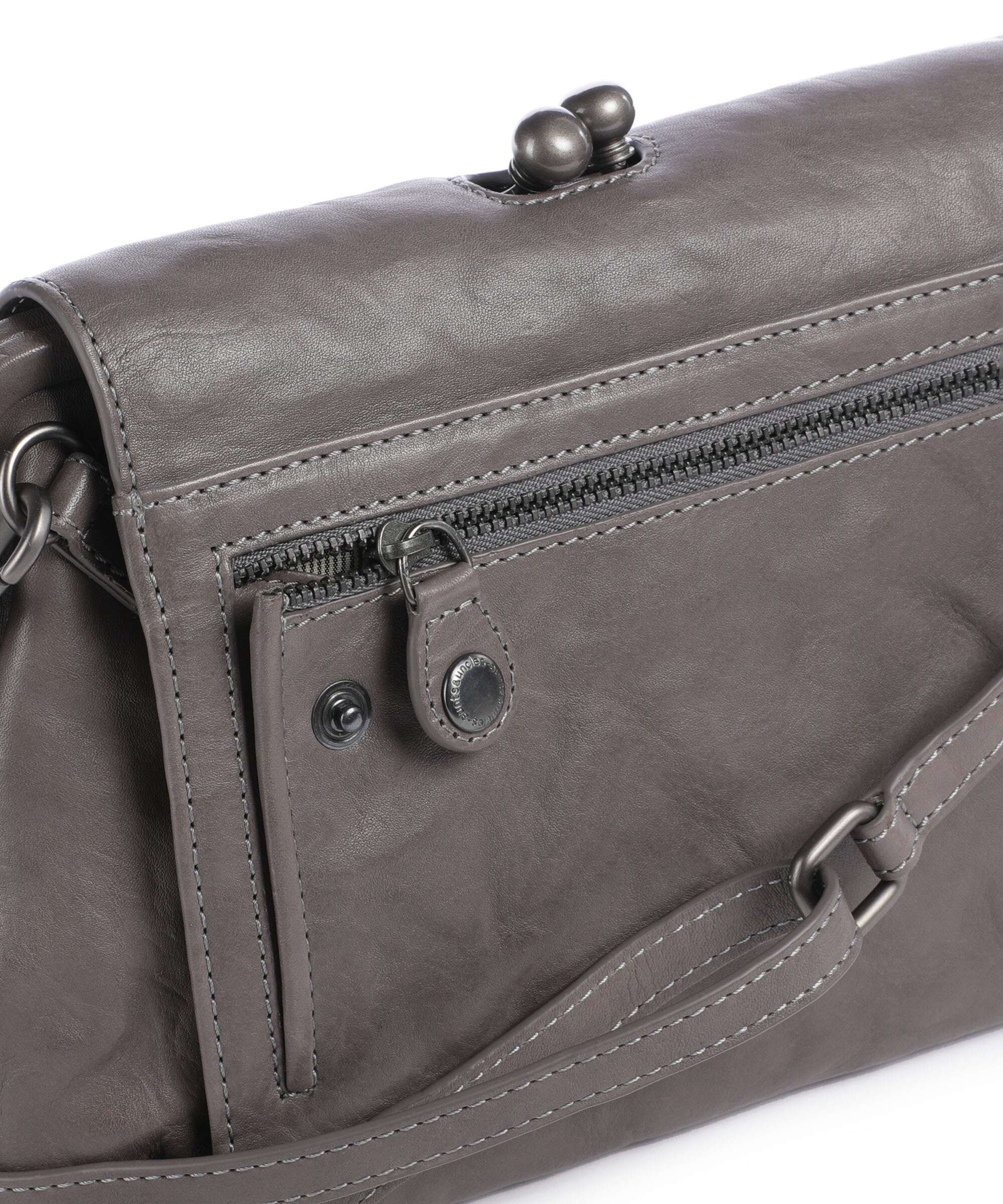 Aunts & Uncles Grandma's Luxury Club Mrs. Madeline Crossbody bag oyster grey - Image 4