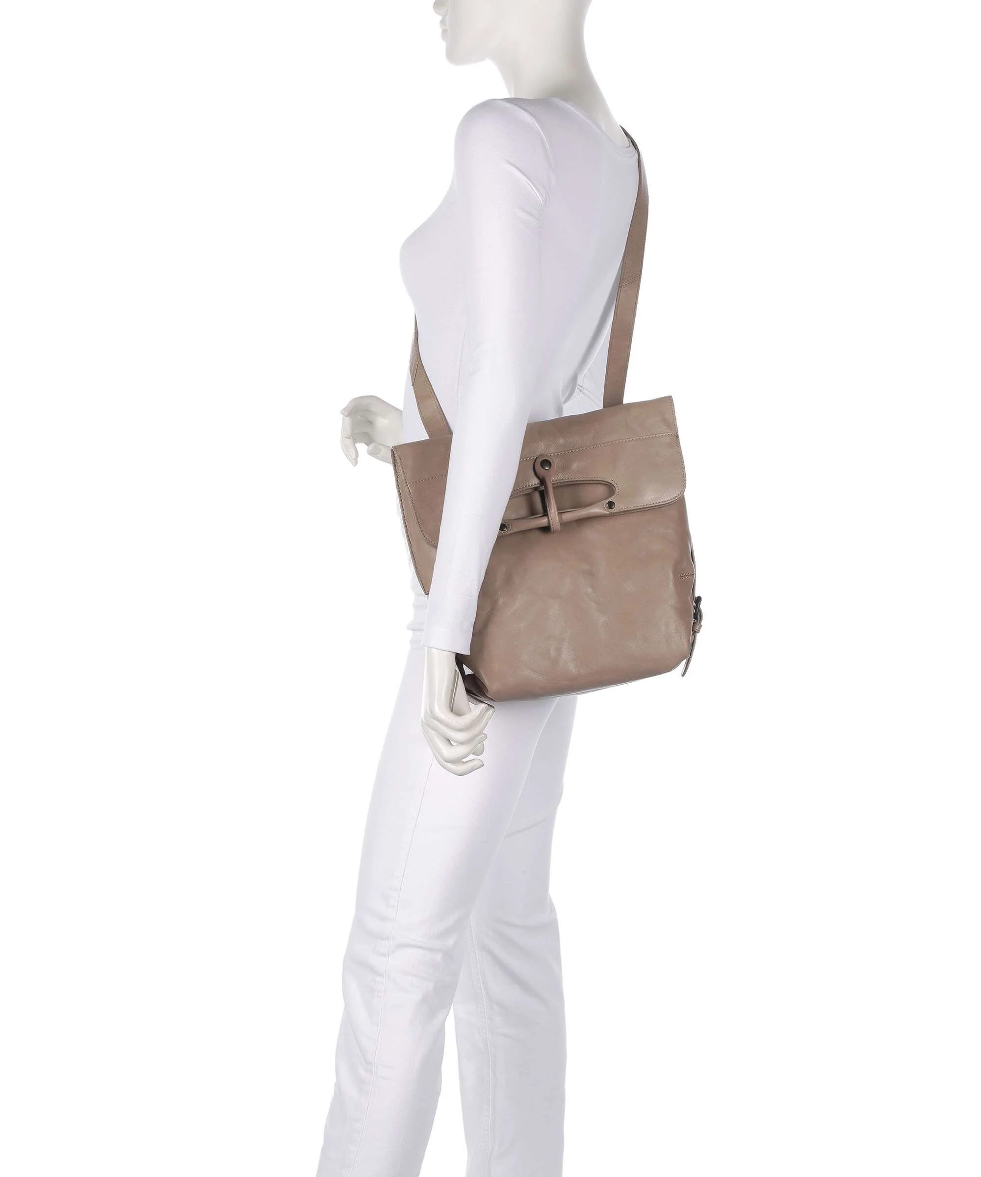 Aunts & Uncles Grandma's Luxury Club Mrs. Mince Pie Backpack bag vintage khaki - Image 3