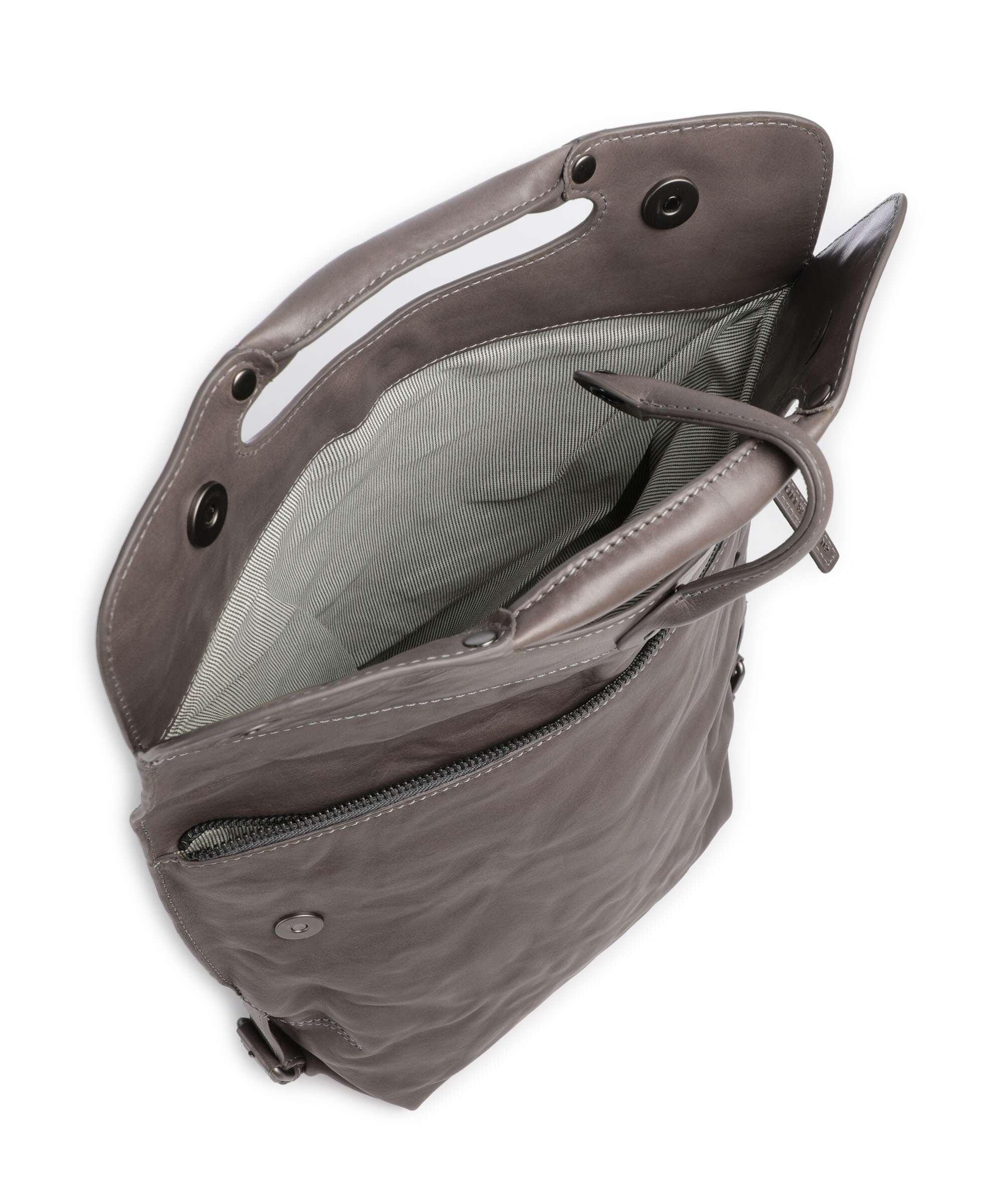 Aunts & Uncles Grandma's Luxury Club Mrs. Mince Pie Backpack bag oyster grey - Image 7