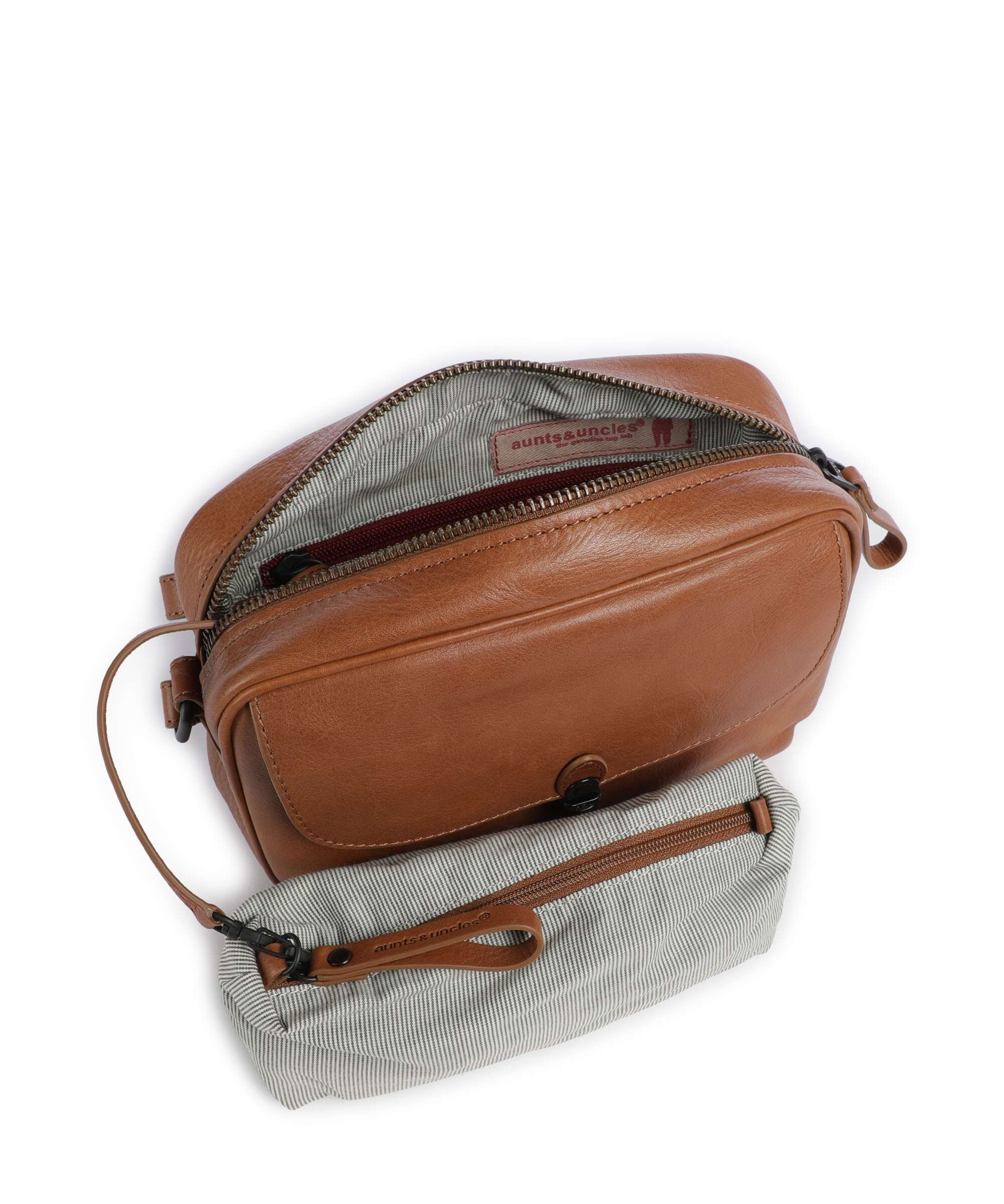 Aunts & Uncles Grandma's Luxury Club Mrs. Mint Crossbody bag caramel - Image 6