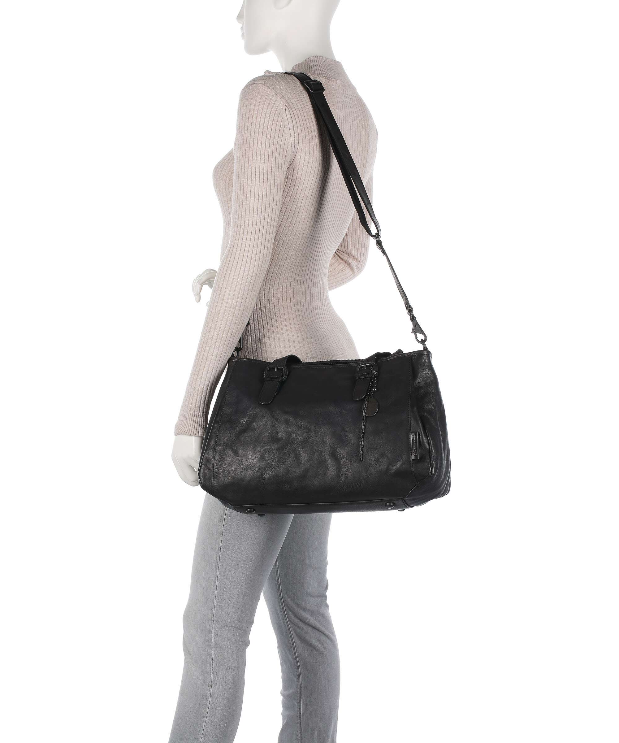 Aunts & Uncles Grandma's Luxury Club Mrs. Shortbread Tote bag black smoke - Image 4