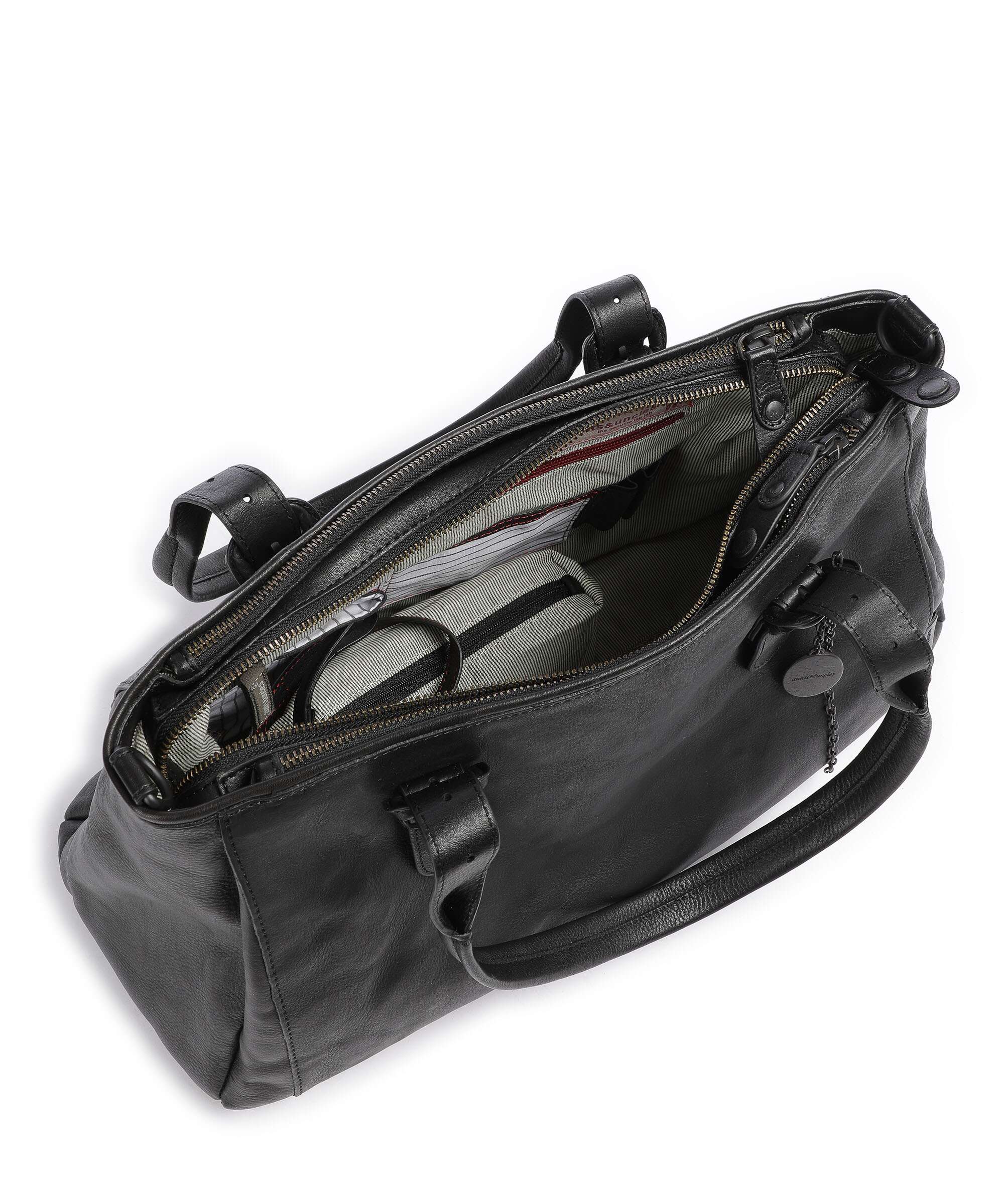 Aunts & Uncles Grandma's Luxury Club Mrs. Shortbread Tote bag black smoke - Image 7