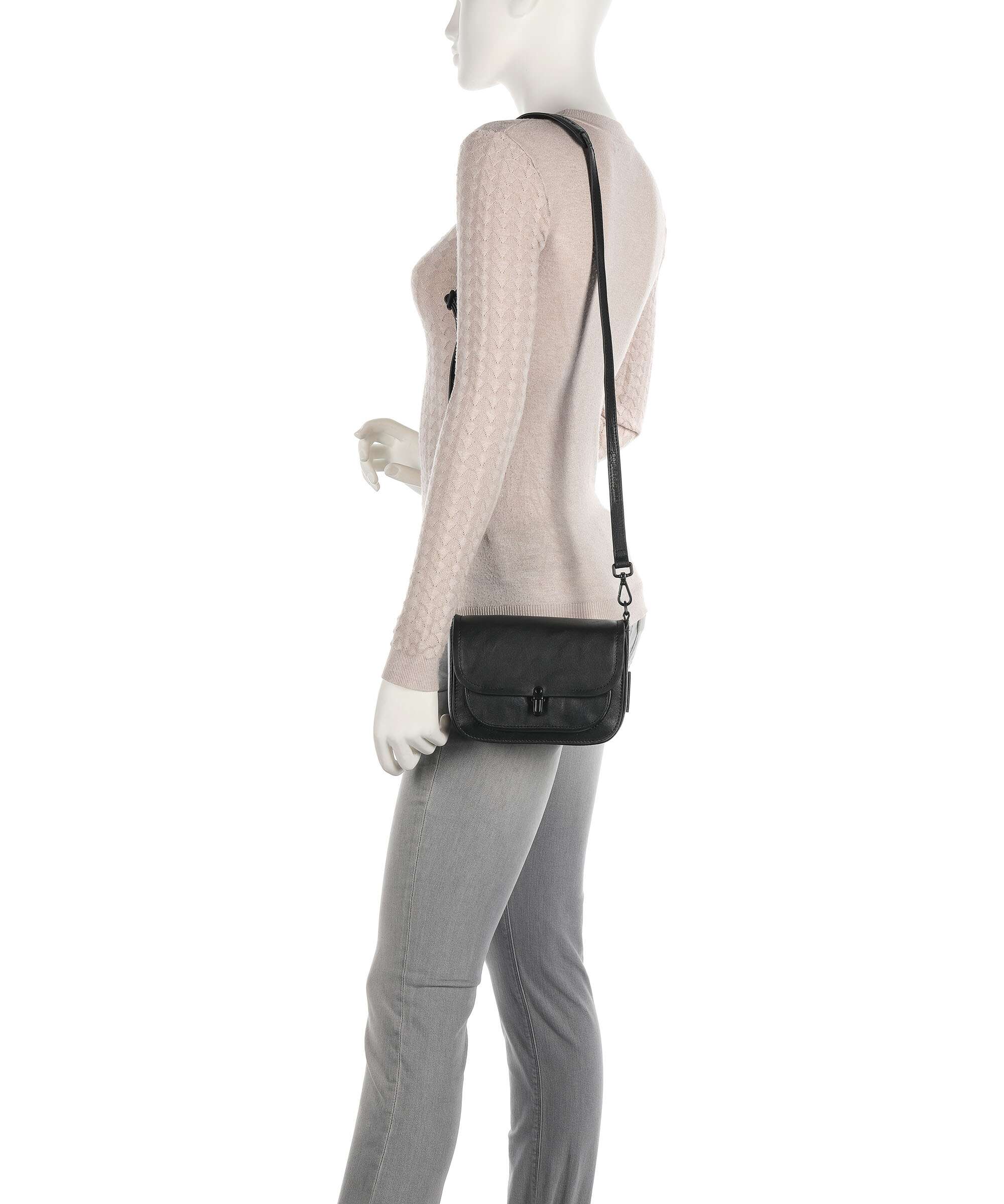 Aunts & Uncles Grandma's Luxury Club Mrs. Waffle Crossbody bag black smoke - Image 3