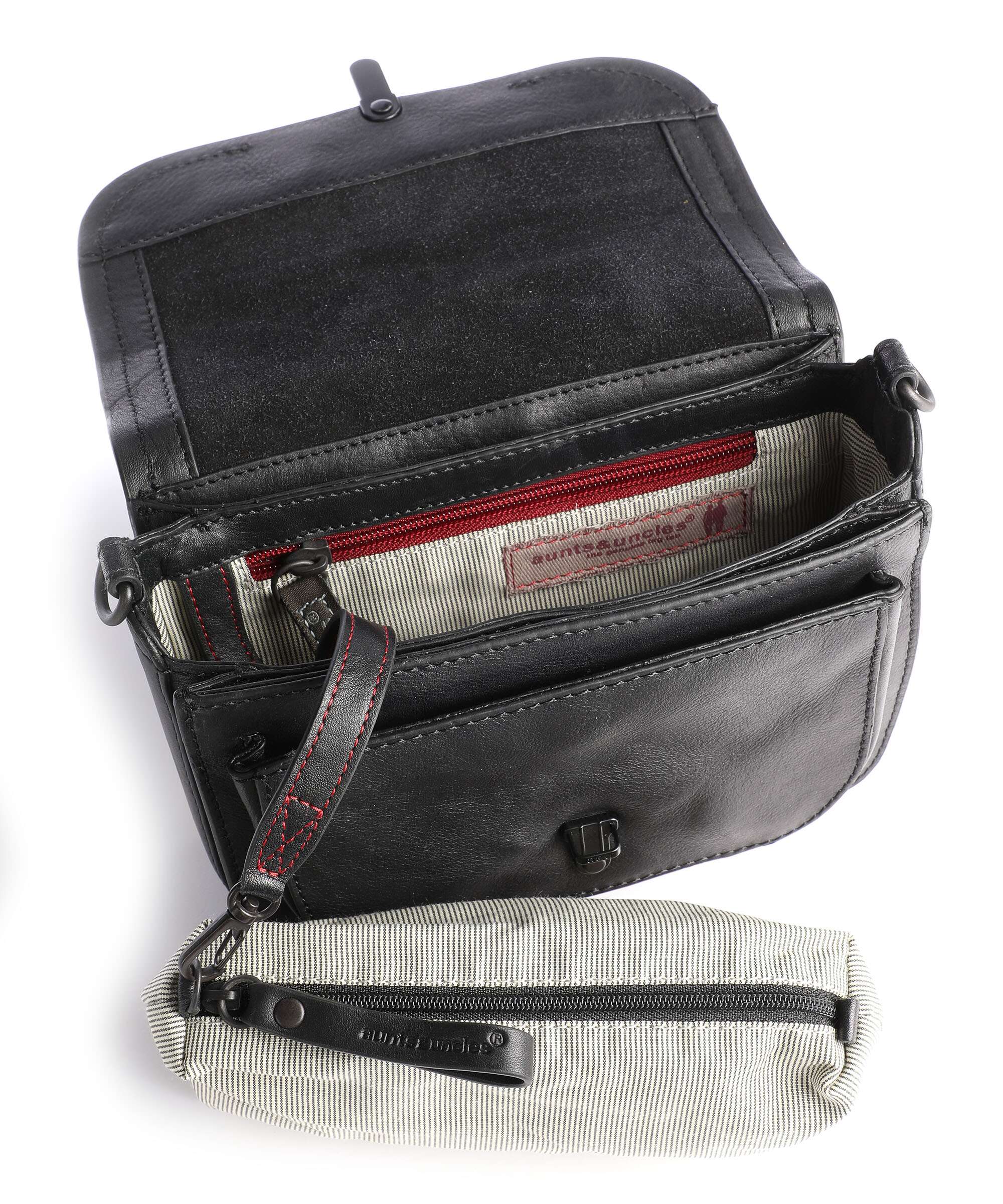 Aunts & Uncles Grandma's Luxury Club Mrs. Waffle Crossbody bag black smoke - Image 4