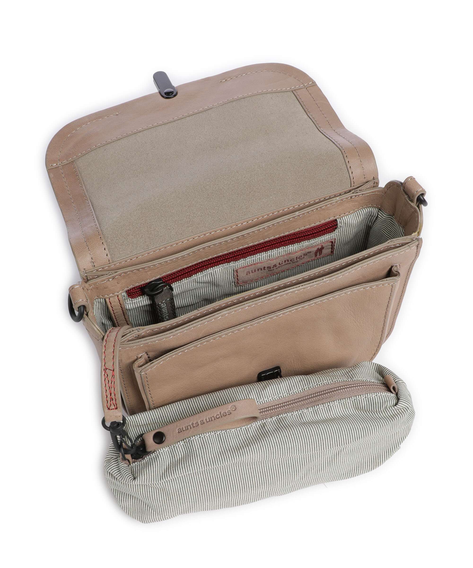 Aunts & Uncles Grandma's Luxury Club Mrs. Waffle Crossbody bag vintage khaki - Image 6