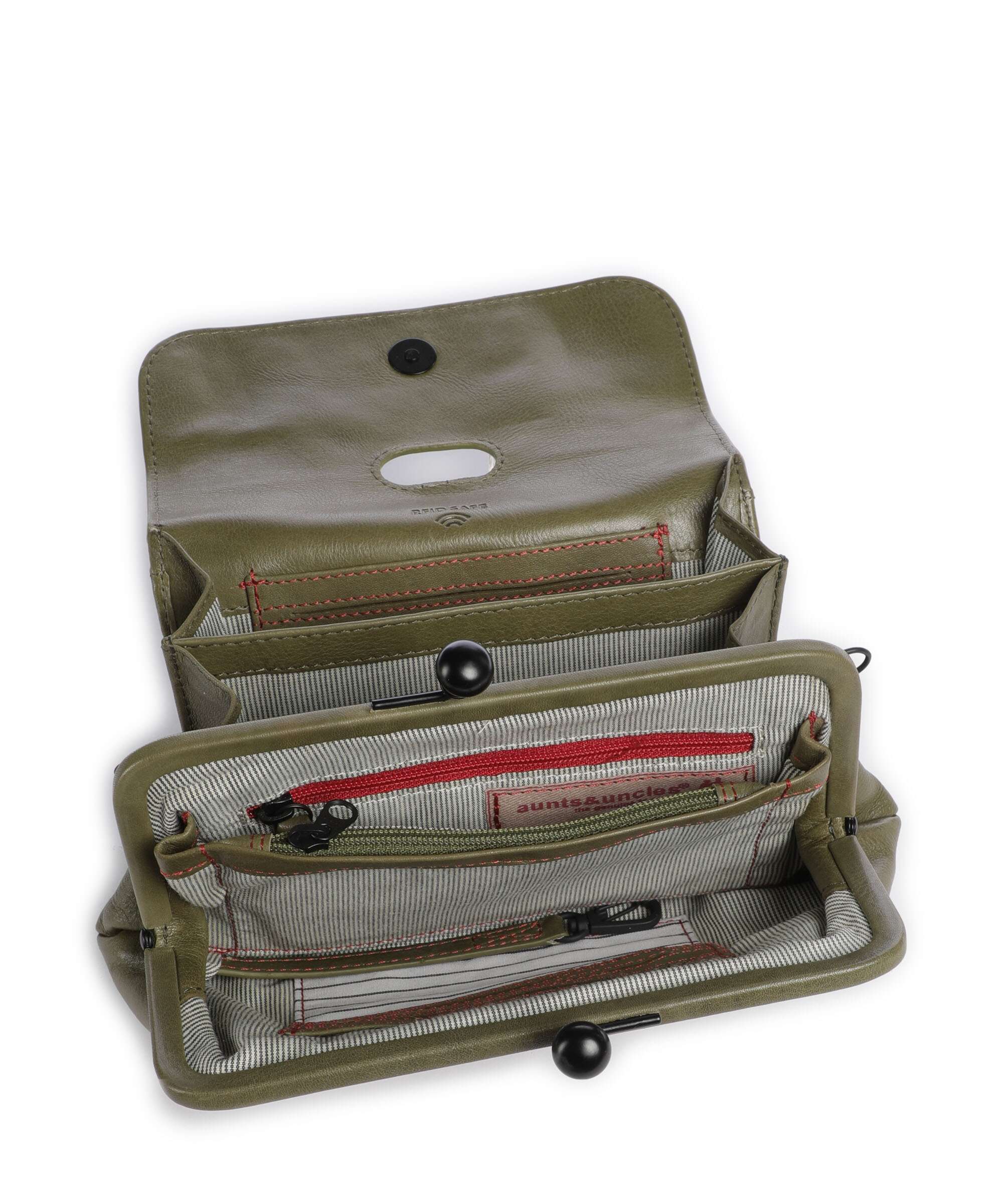 Aunts & Uncles Grandma's Luxury Club Mrs. Whoopie Pie Crossbody bag olive branch - Image 6