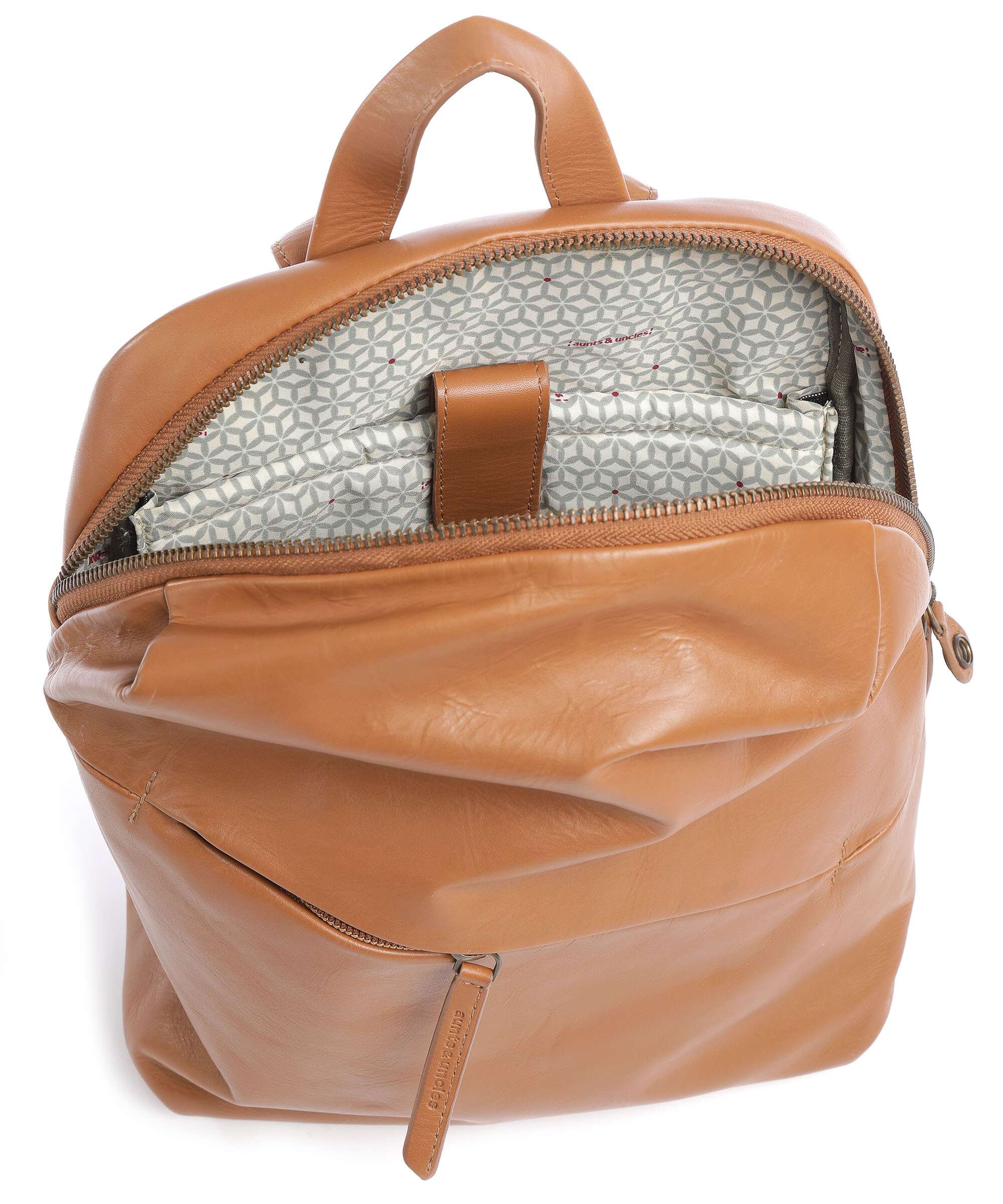Aunts & Uncles Jamie's Orchard Crabapple Backpack cognac - Image 5