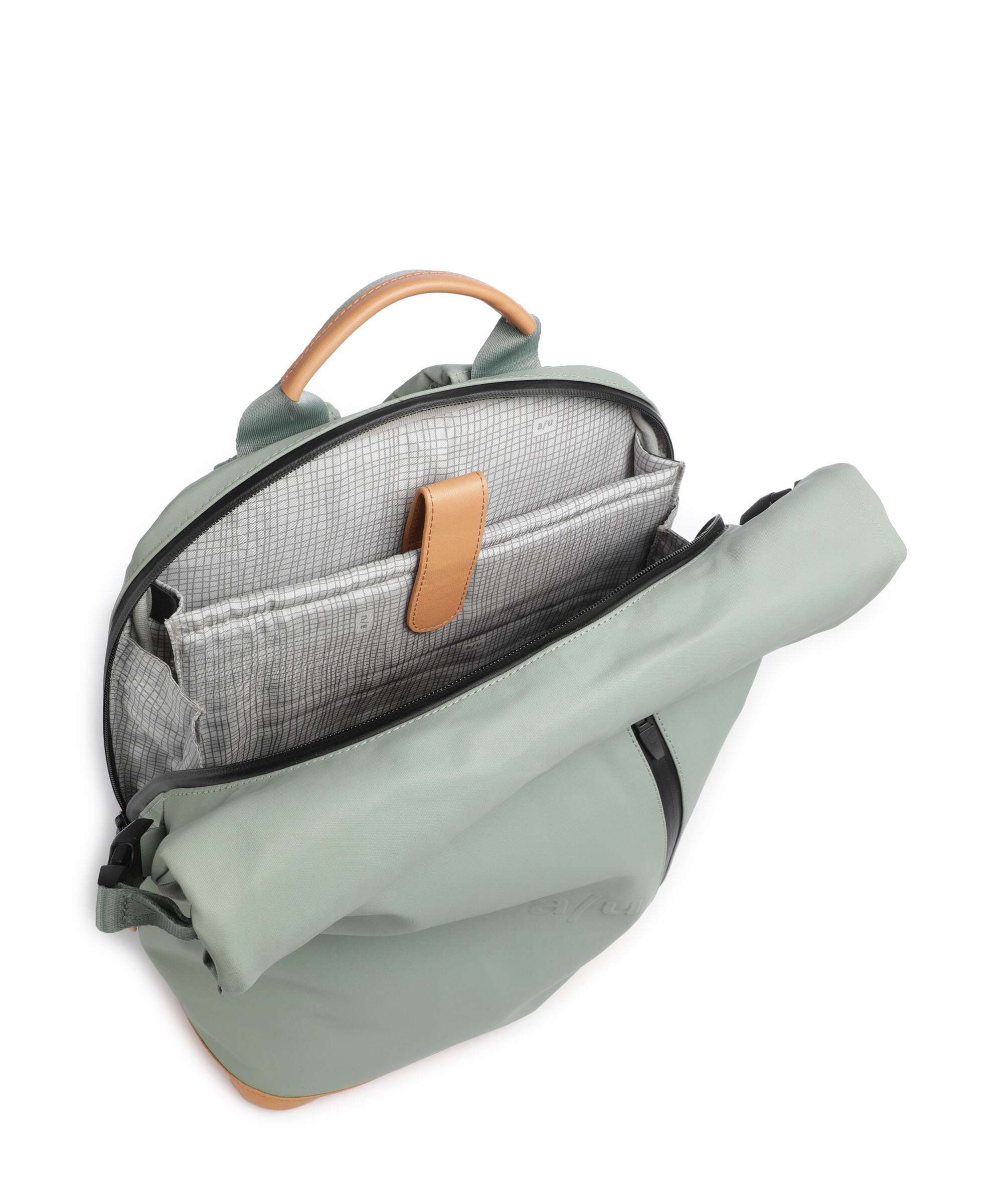 Aunts & Uncles Japan Fukui Rolltop backpack sage green - Image 6