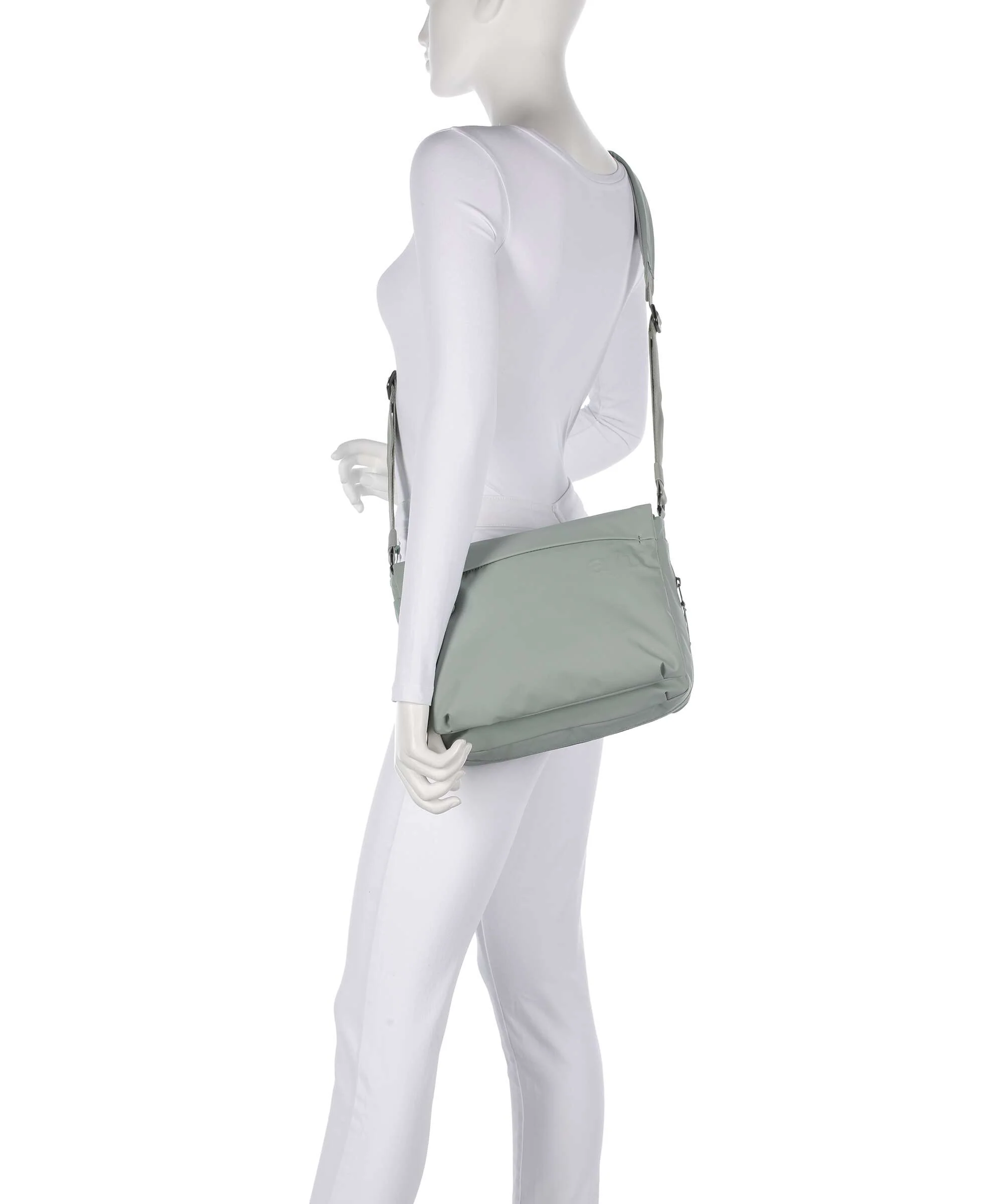 Aunts & Uncles Japan Lite Aoki Messenger bag sage green - Image 3