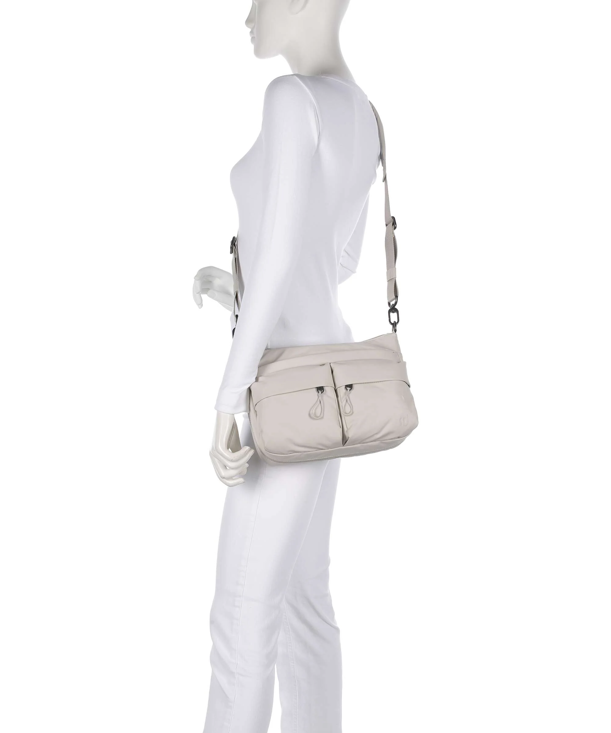 Aunts & Uncles Japan Lite Mogami Crossbody bag linen - Image 3