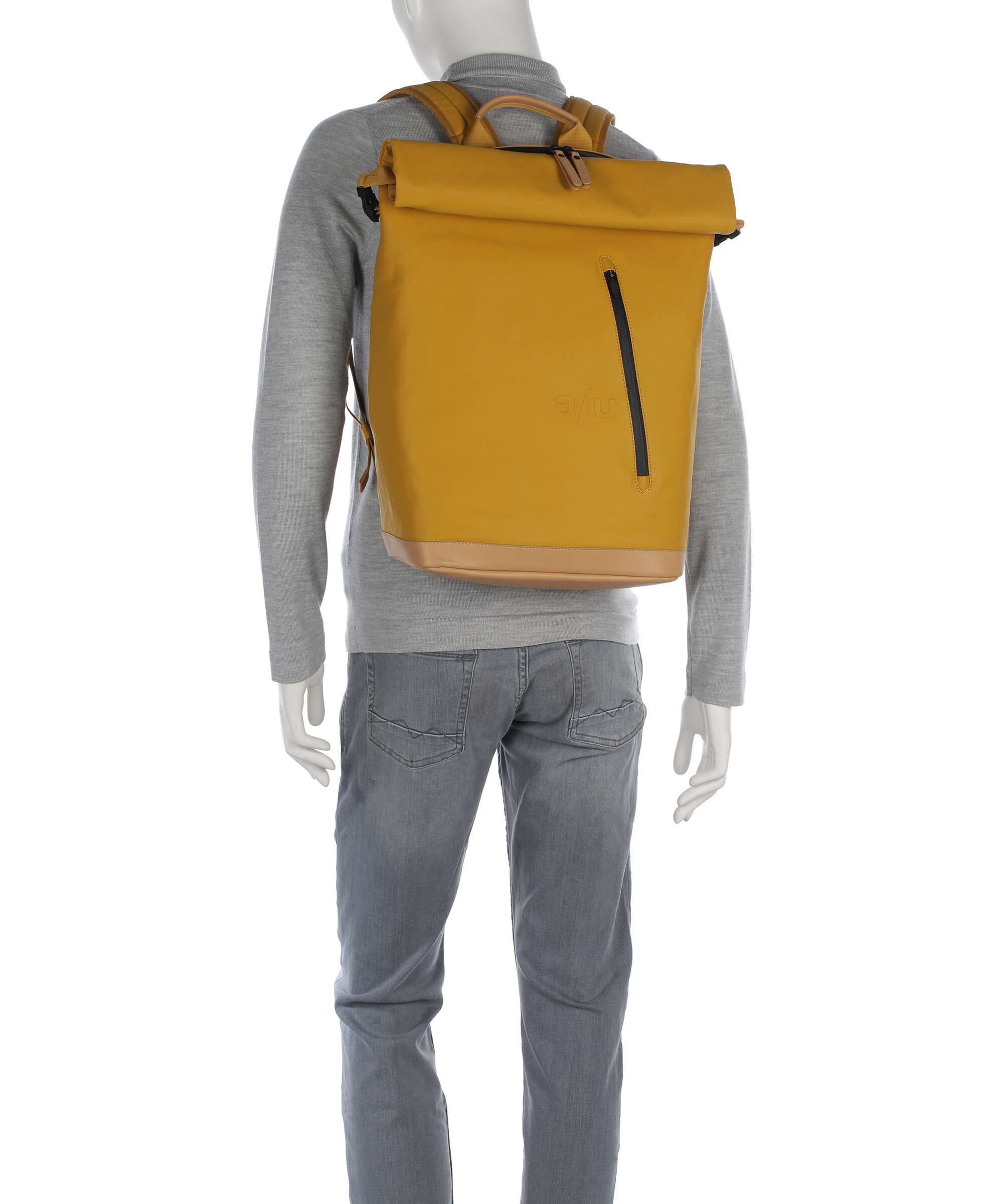 Aunts & Uncles Japan Matsuyama Rolltop backpack amber - Image 3
