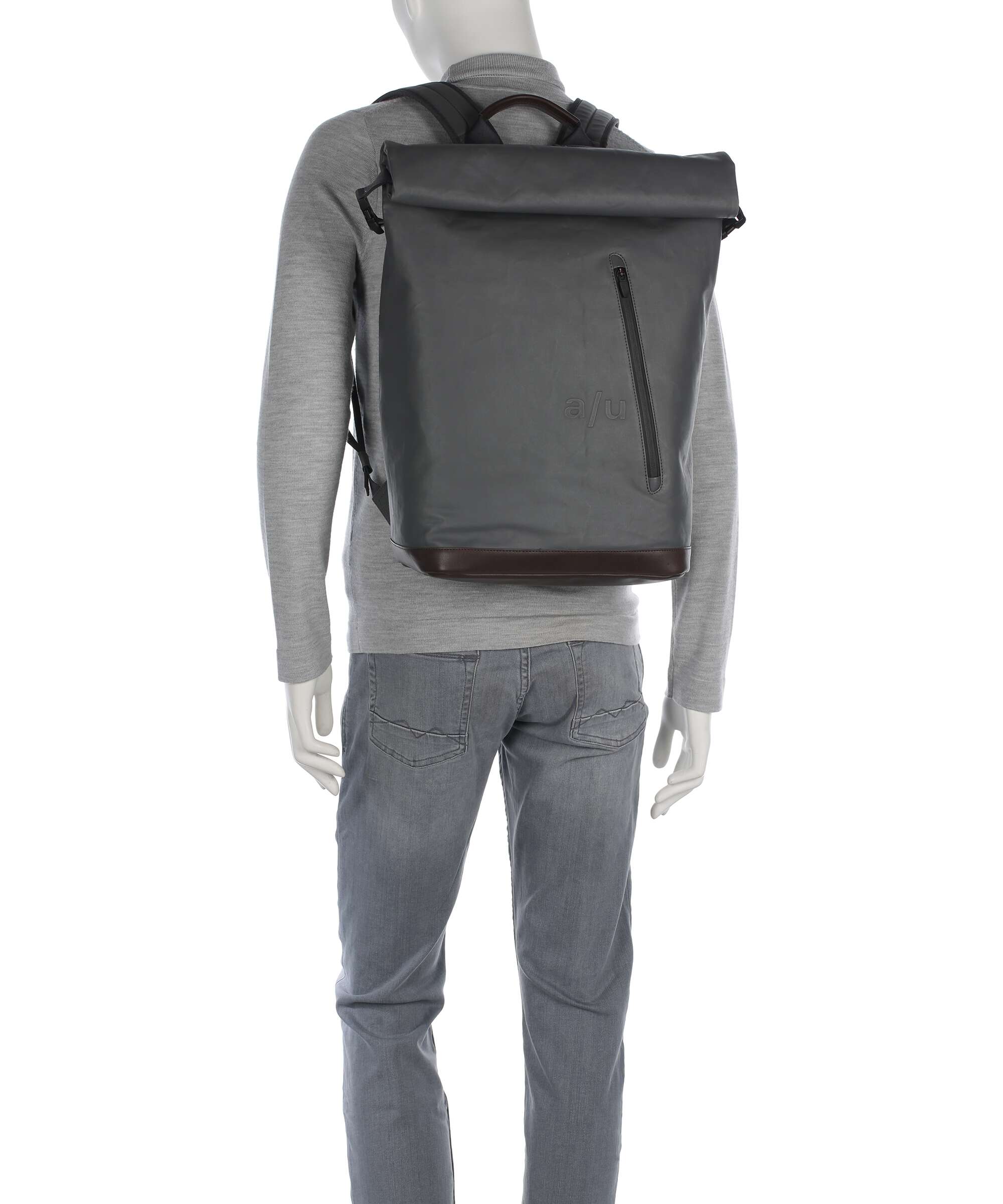 Aunts & Uncles Japan Matsuyama Rolltop backpack pewter - Image 3