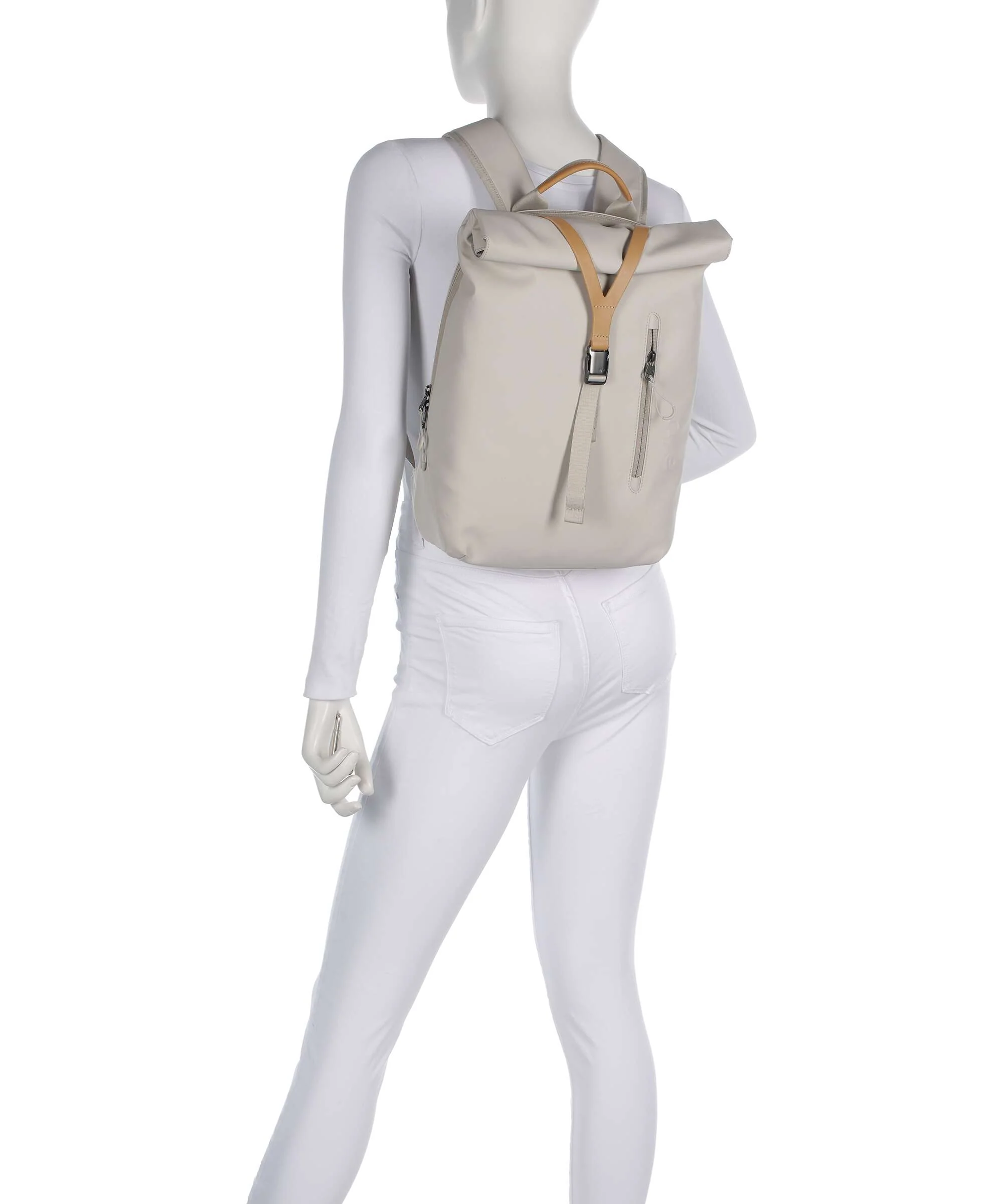 Aunts & Uncles Japan RE Tama Rolltop backpack linen - Image 3