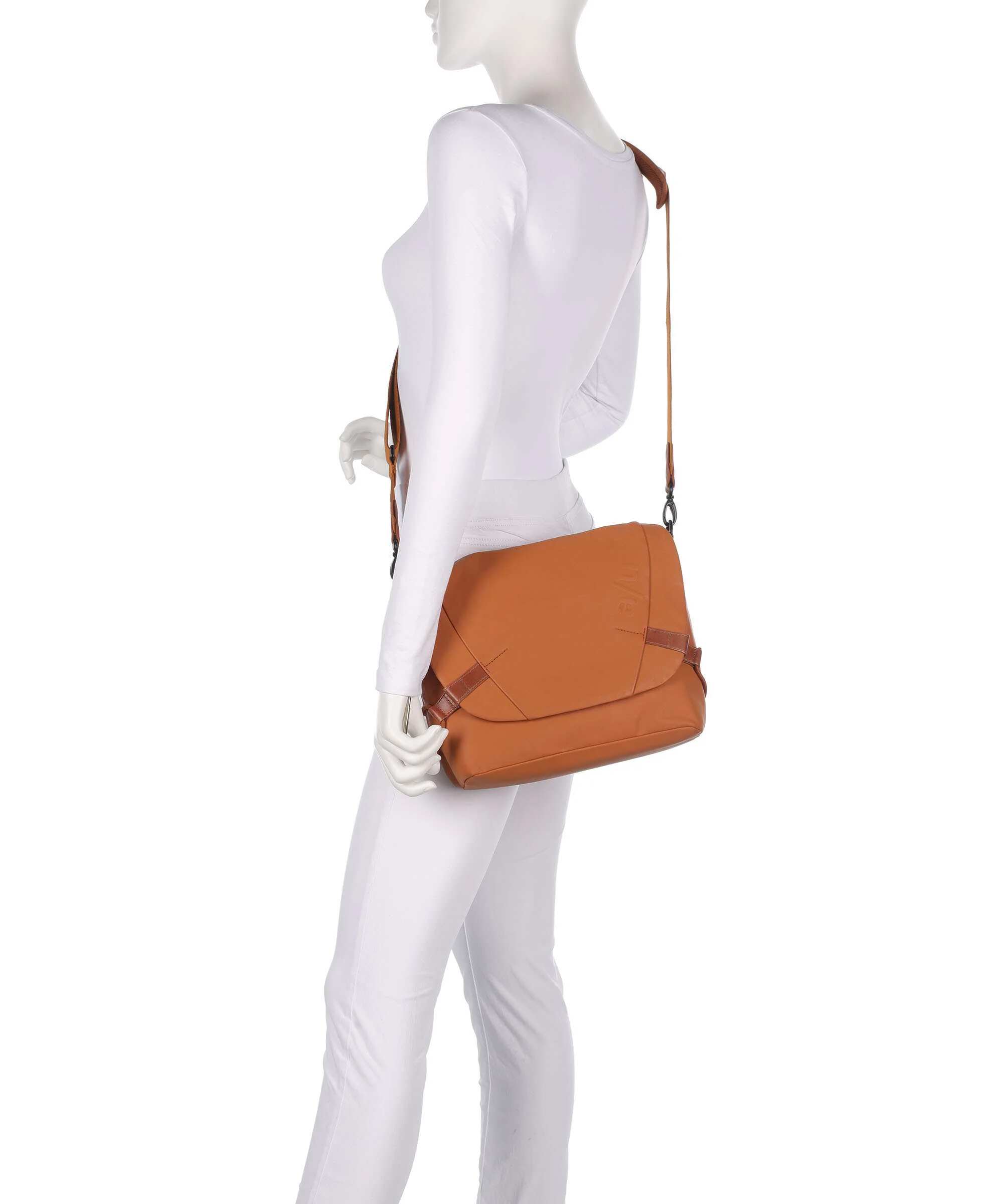 Aunts & Uncles Japan Sendai Messenger bag honey ginger - Image 3