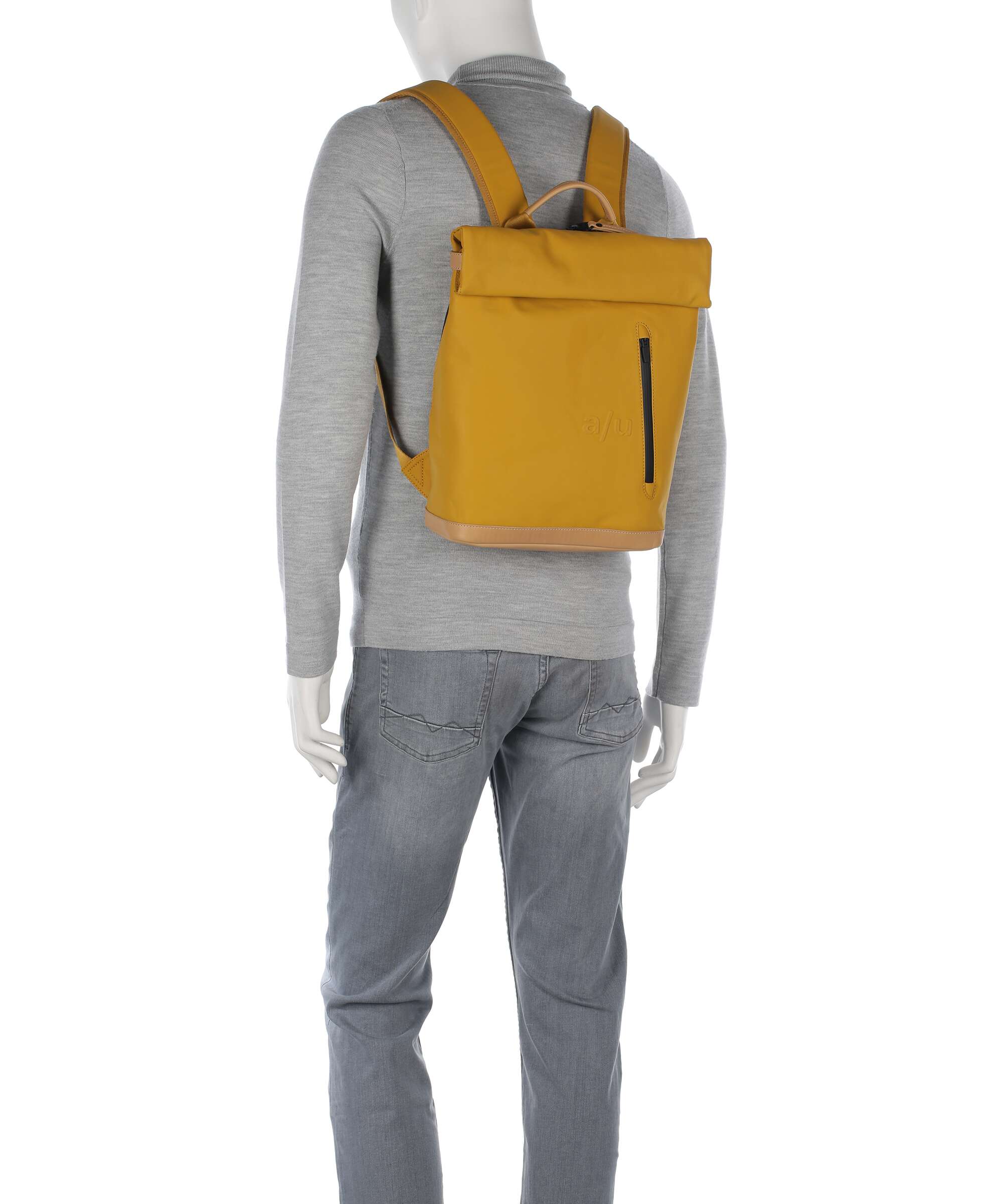 Aunts & Uncles Japan Wakayama Rolltop backpack amber - Image 4