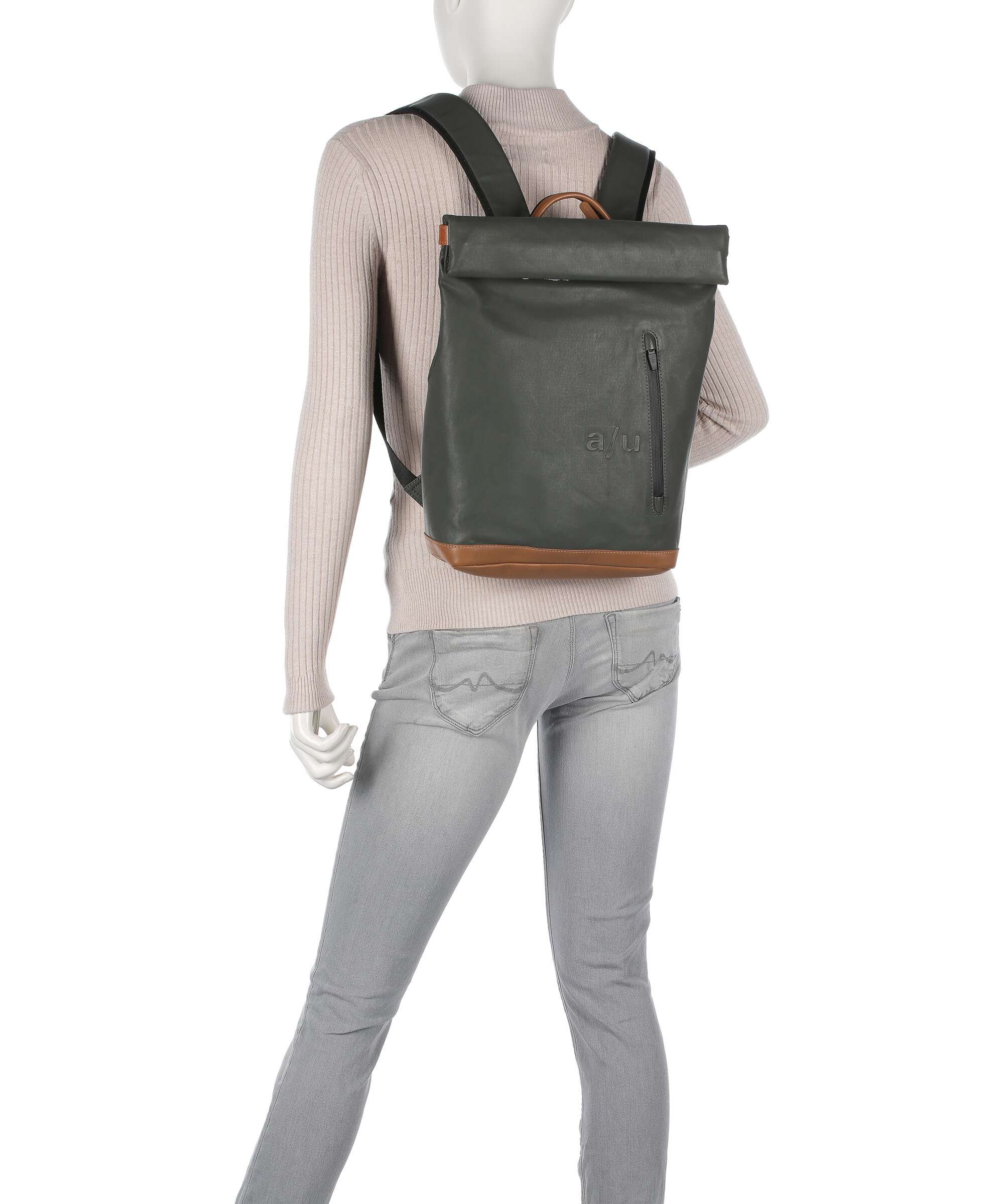 Aunts & Uncles Japan Wakayama Rolltop backpack gravity grey - Image 3