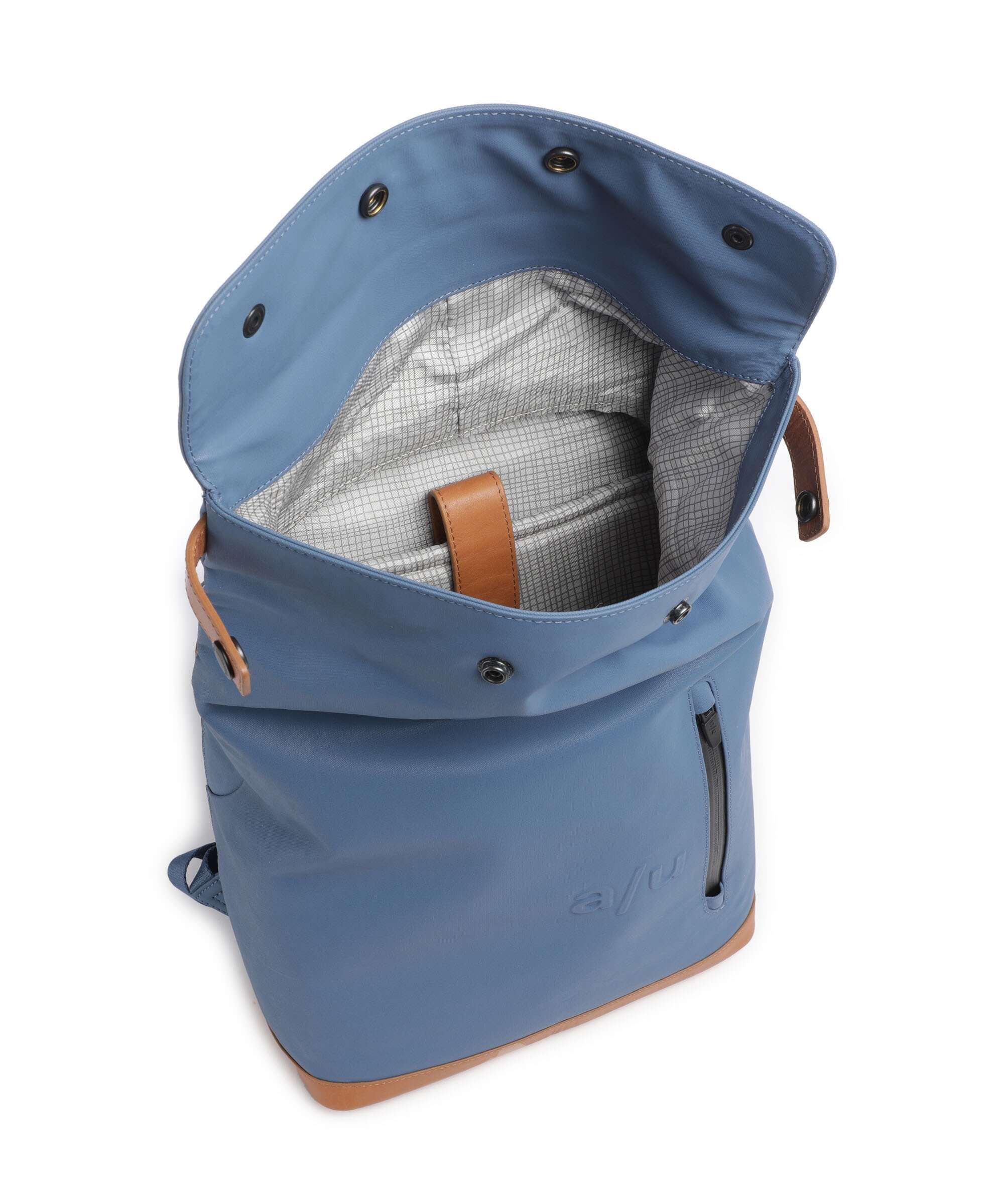 Aunts & Uncles Japan Wakayama Rolltop backpack blue jeans - Image 8