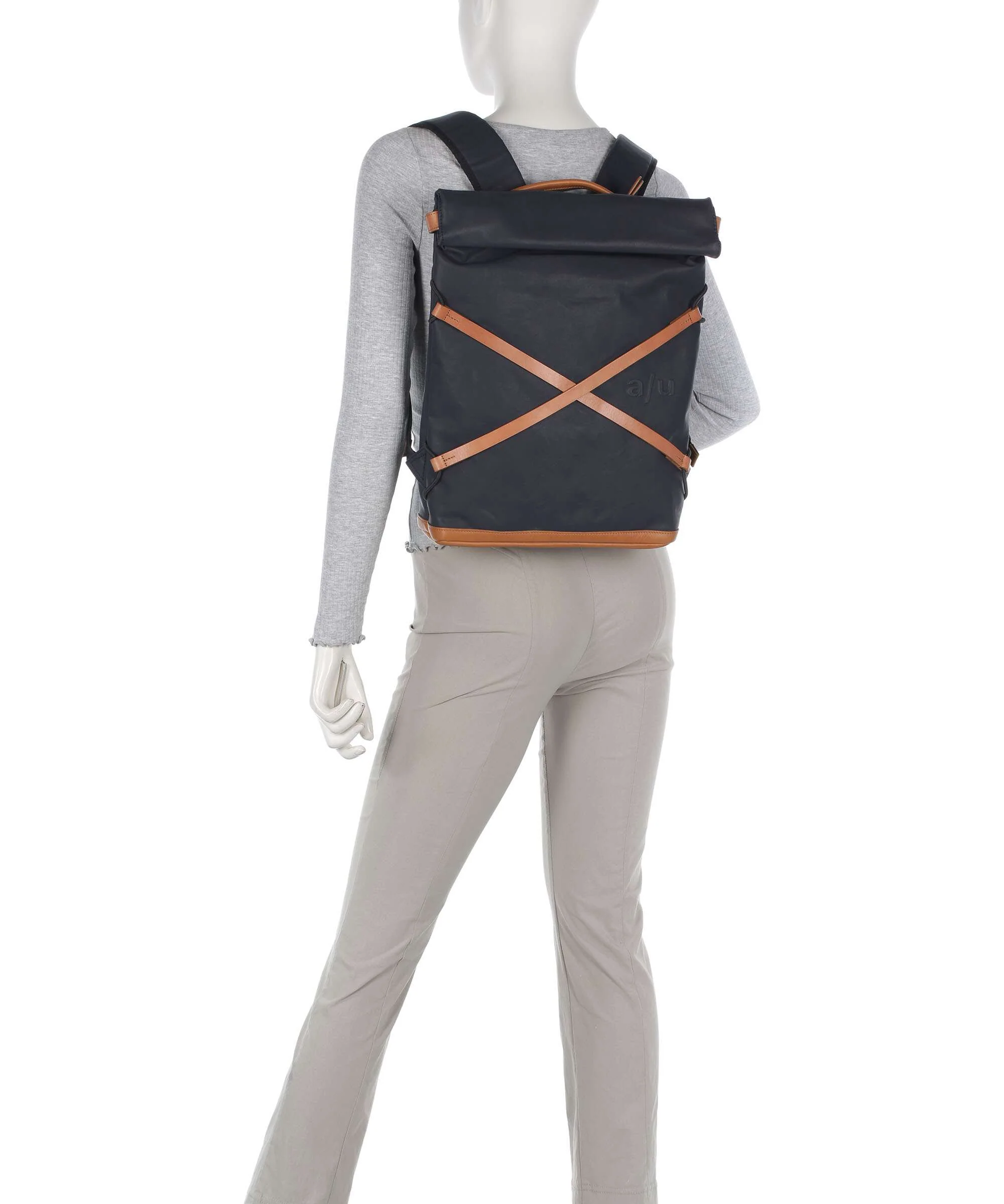 Aunts & Uncles Japan Yokohama Rolltop backpack night blue - Image 3