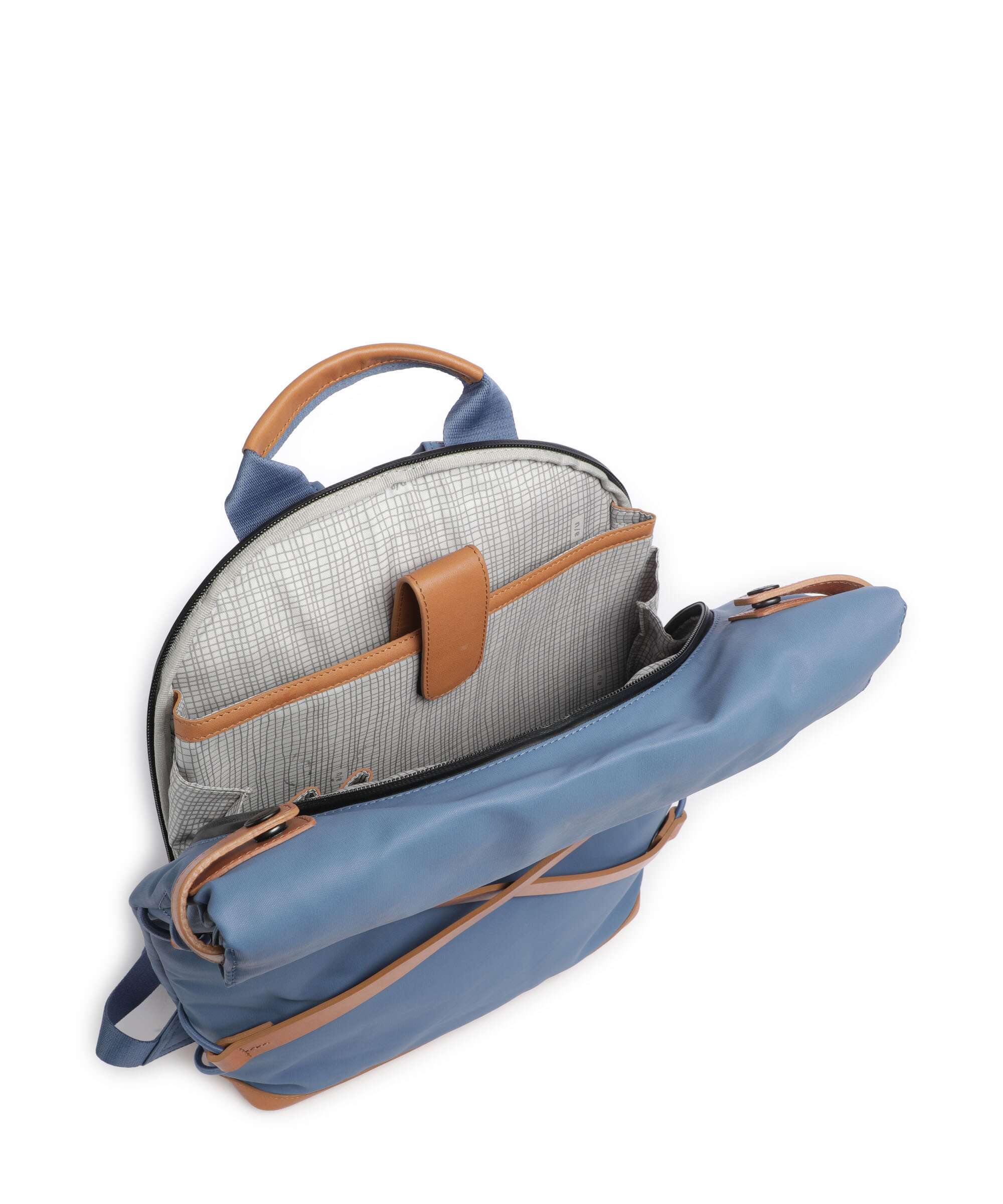 Aunts & Uncles Japan Yokohama Rolltop backpack blue jeans - Image 7