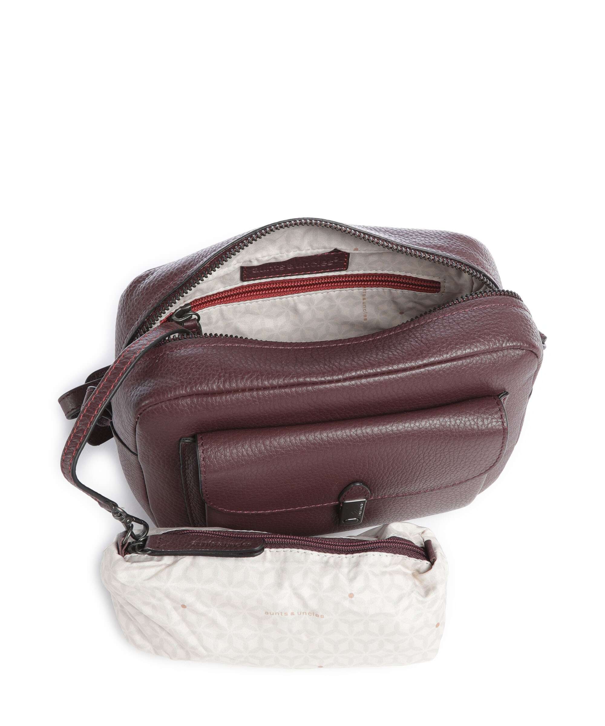 Aunts & Uncles Philocalists Posh Crossbody bag merlot - Image 6
