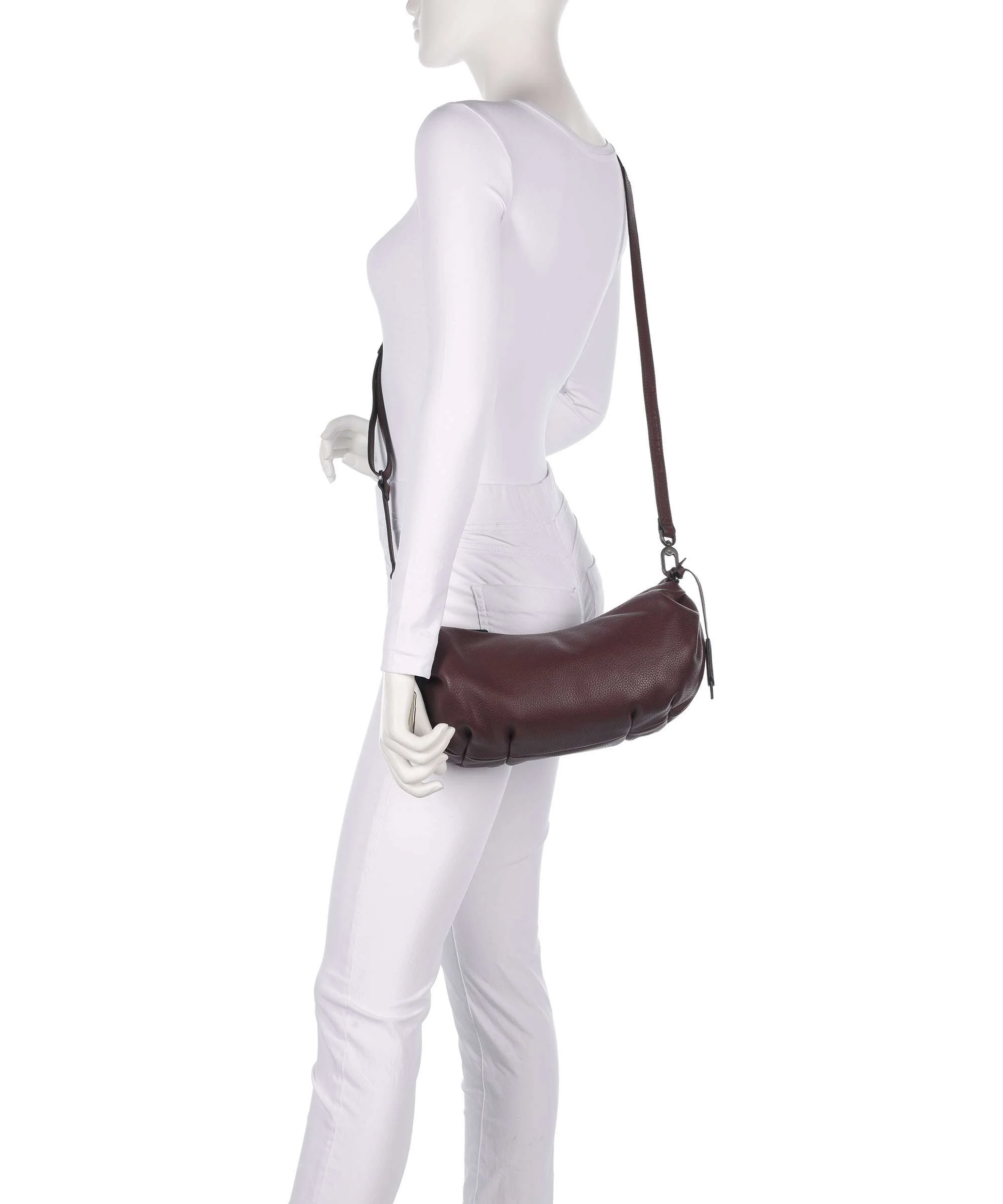 Aunts & Uncles Philocalists Sparkle Hobo bag merlot - Image 4