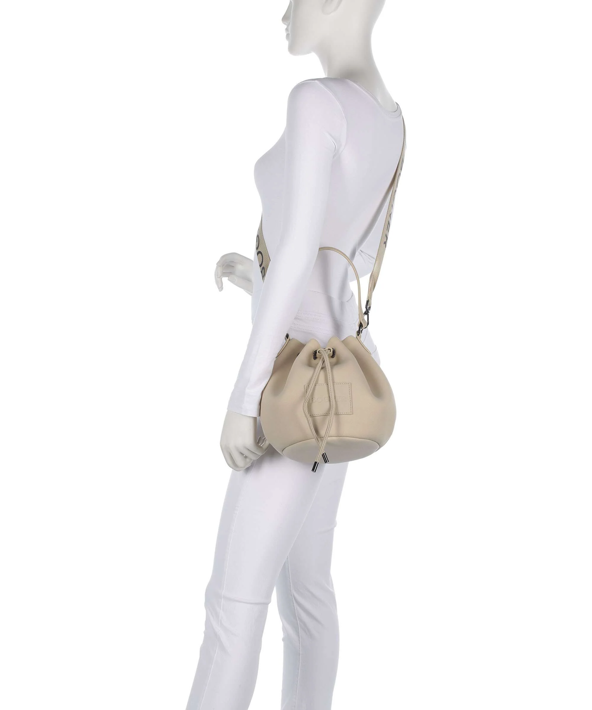 Bogner Alvier Ines Bucket bag beige - Image 3