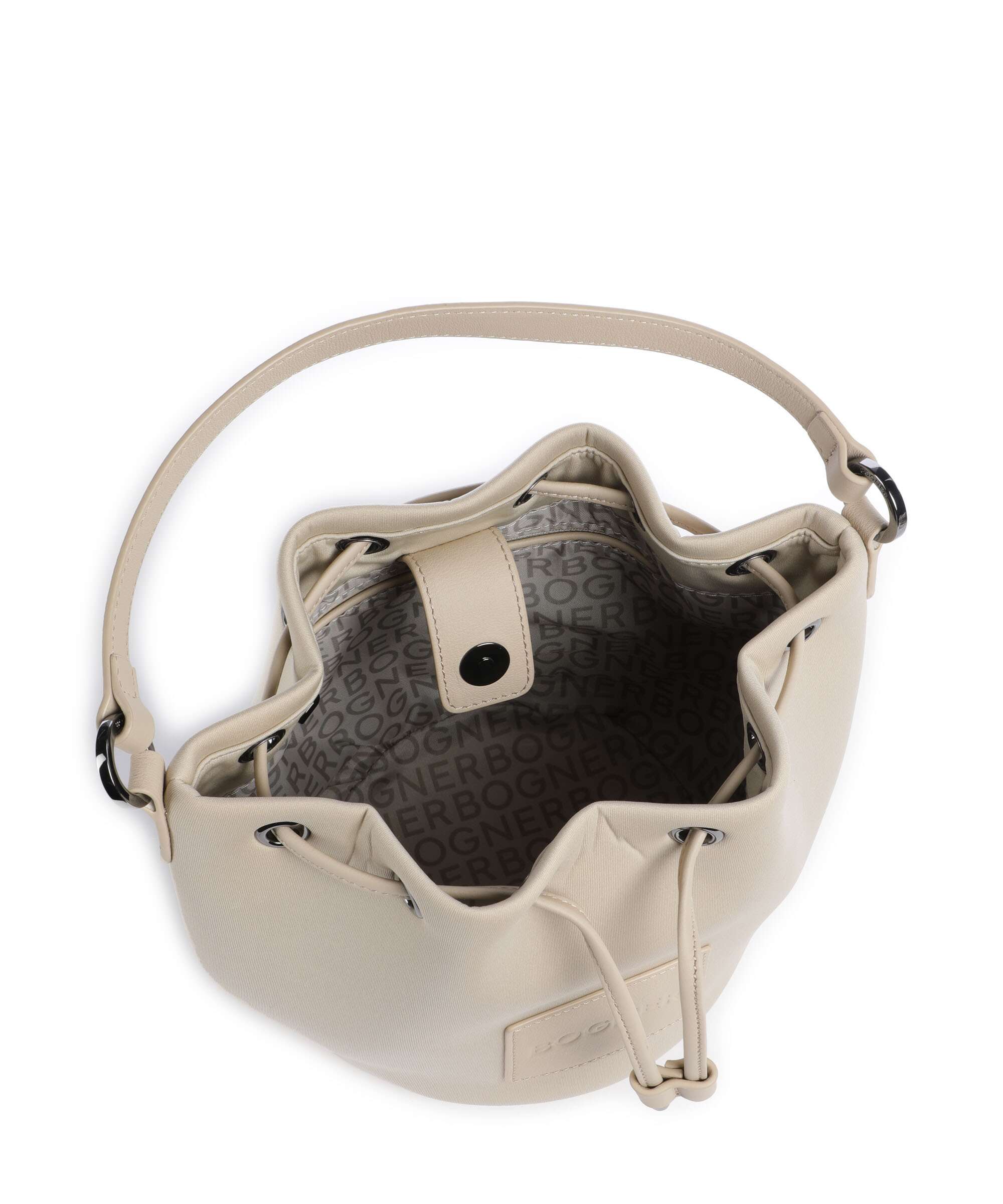 Bogner Alvier Ines Bucket bag beige - Image 6