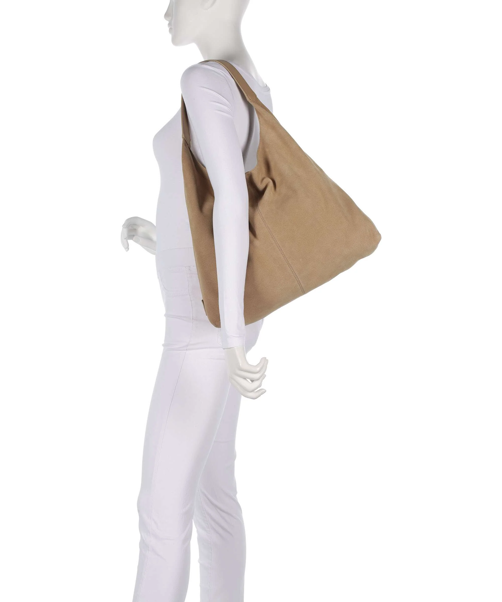Bogner Founex Solene Hobo bag beige - Image 3