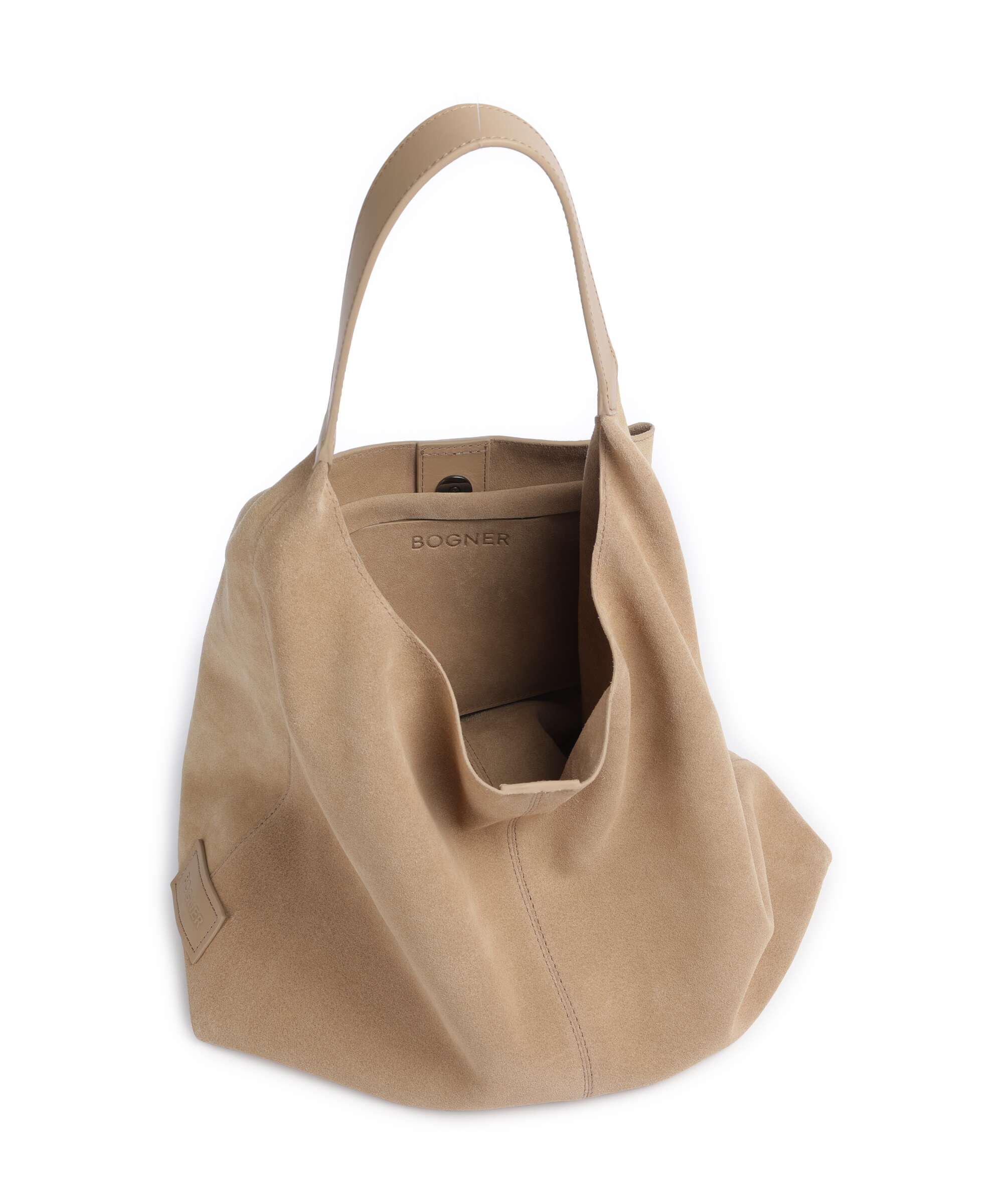 Bogner Founex Solene Hobo bag beige - Image 5