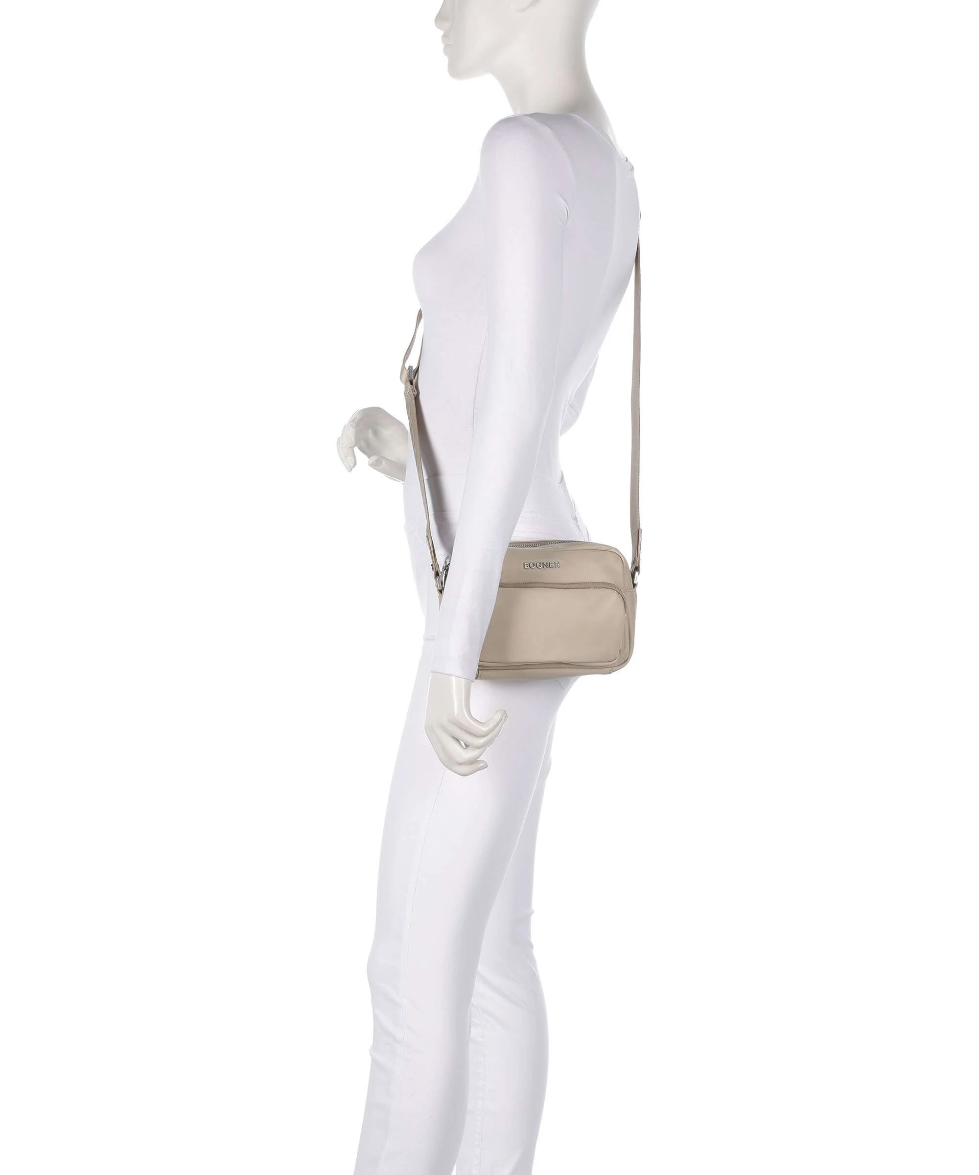 Bogner Klosters Lidia Crossbody bag oyster gray - Image 3