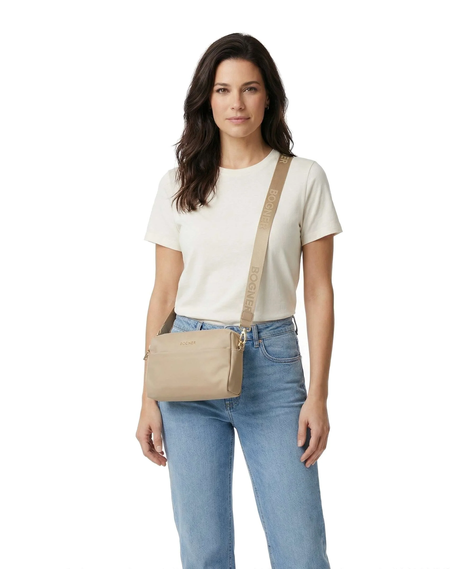 Bogner Klosters Neve Sita Crossbody bag lattè - Image 3